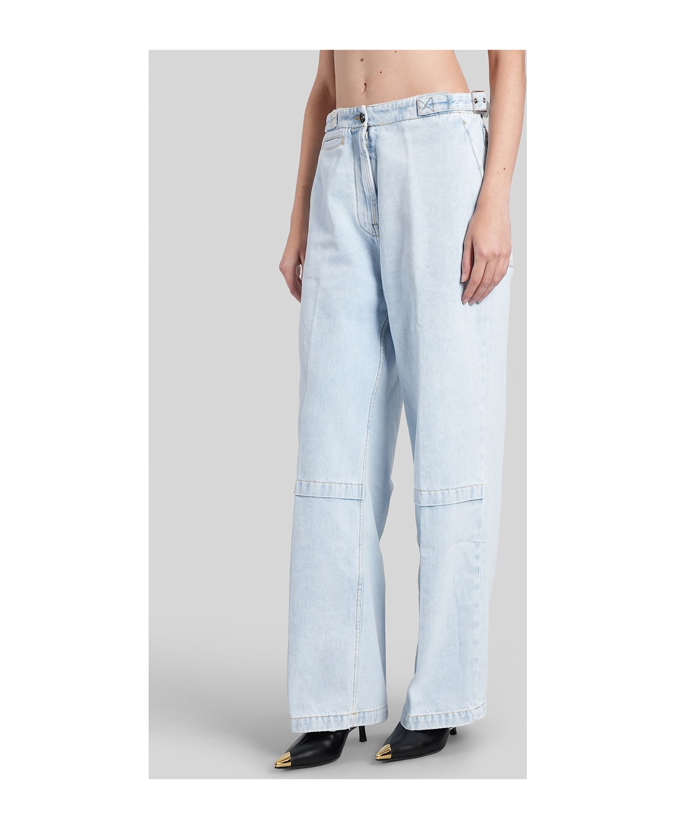 Lanvin Jeans In Blue Denim - blue