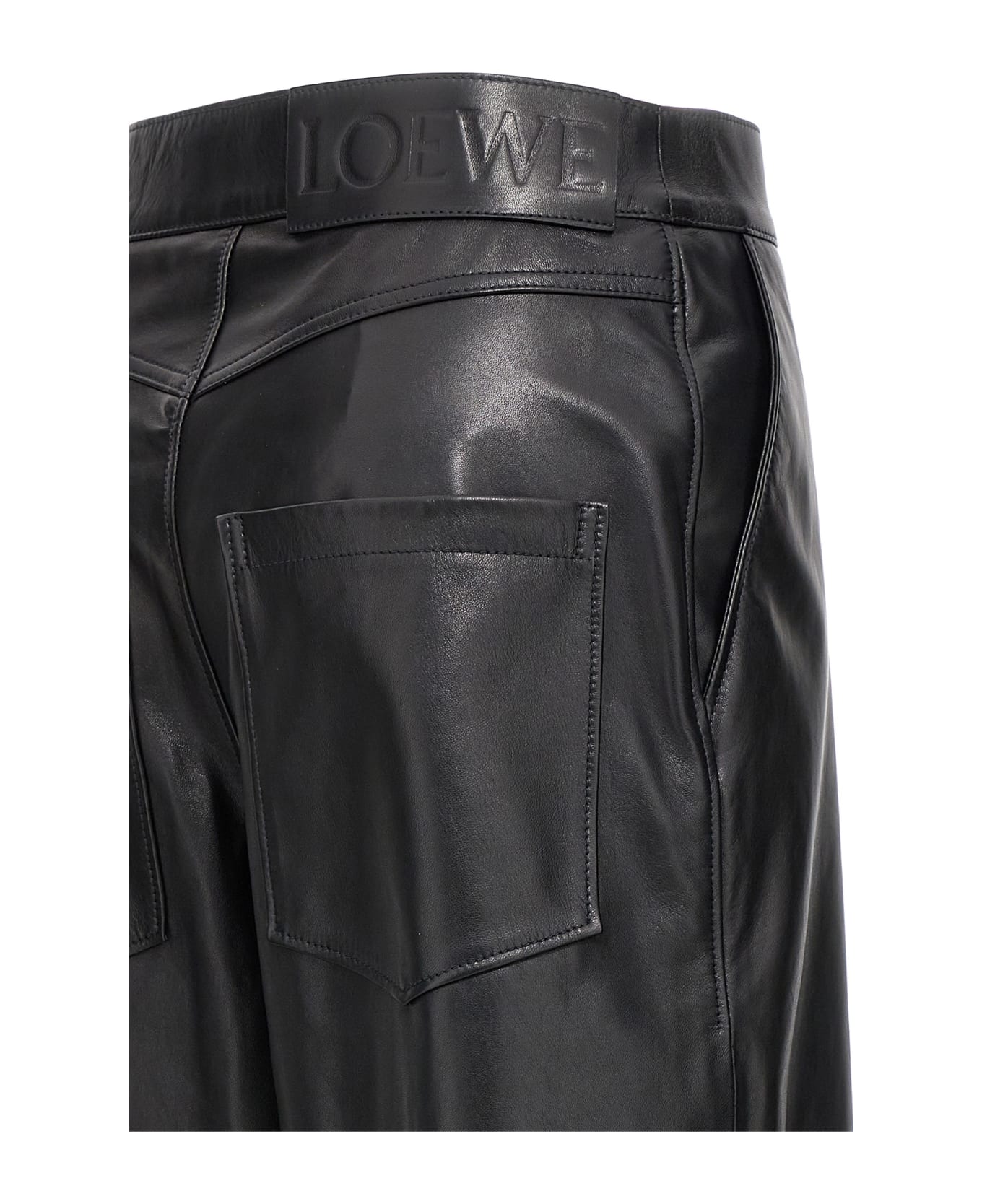 Loewe 'anagram' Baggy Trousers - Black   ボトムス