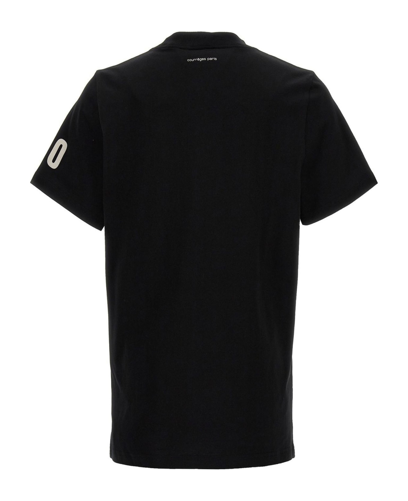 Courrèges Courreges T-shirts And Polos Black - Black