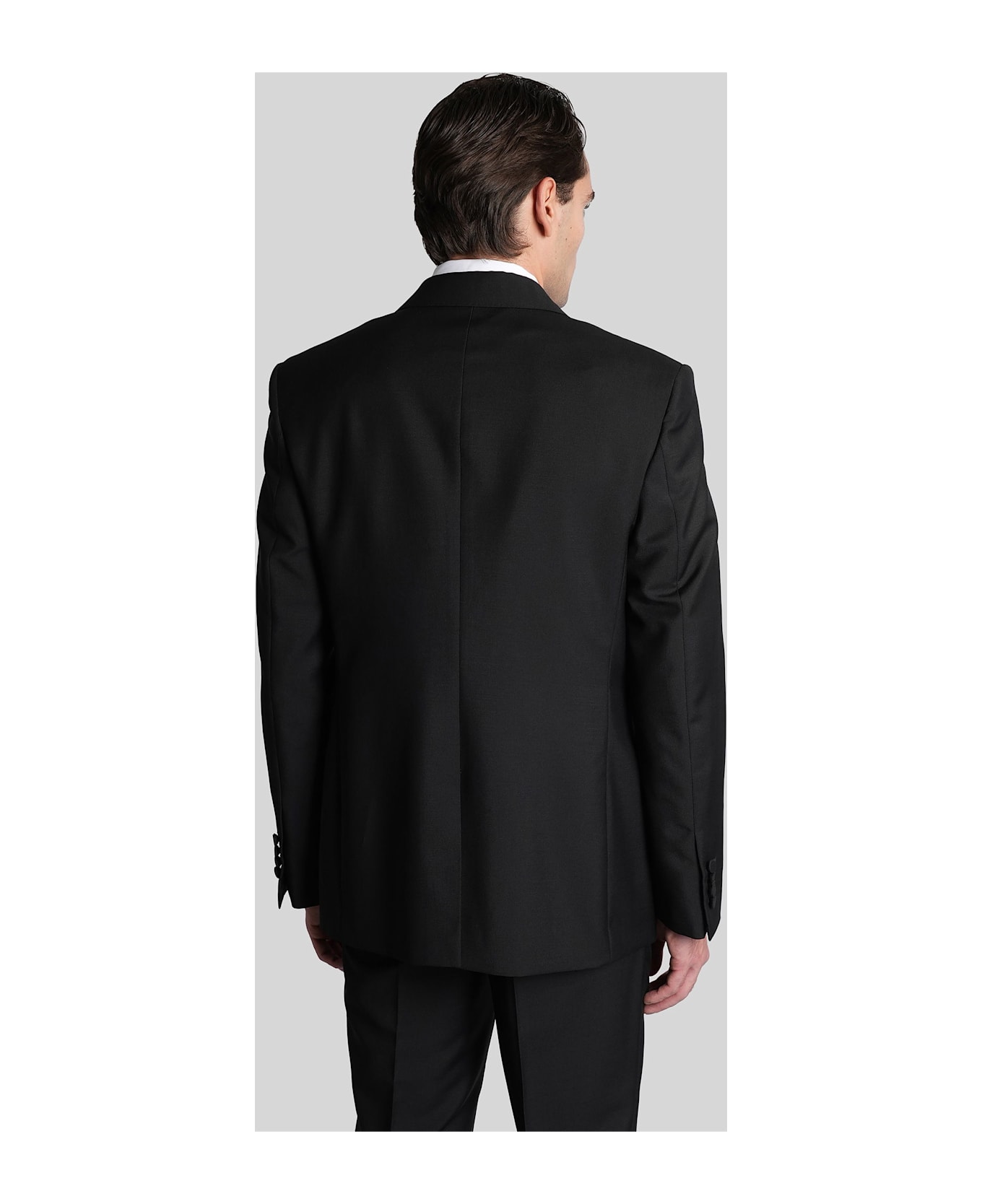 Givenchy Blazer In Black Wool - black