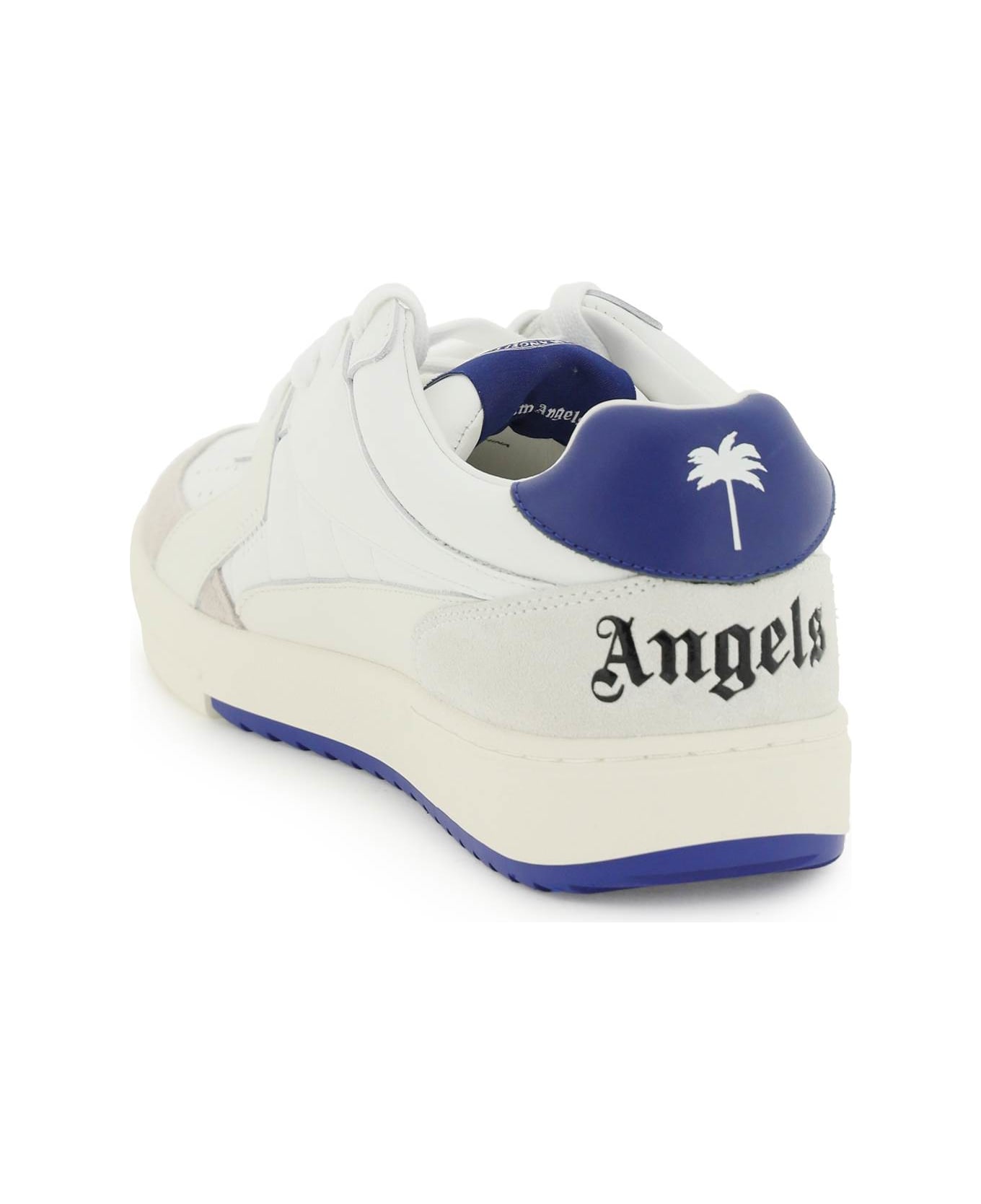 Palm Angels Palm University Sneakers - WHITE BLUE (White) スニーカー