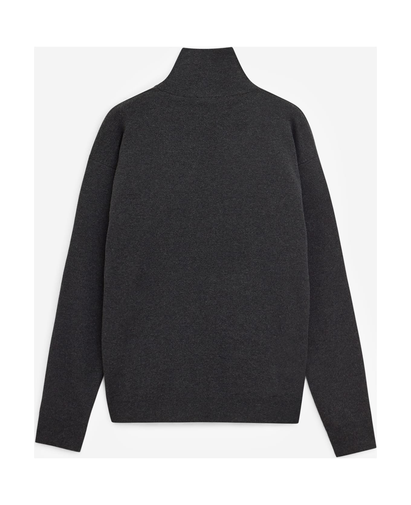 Lemaire High Neck Sweater Knitwear - anthracite