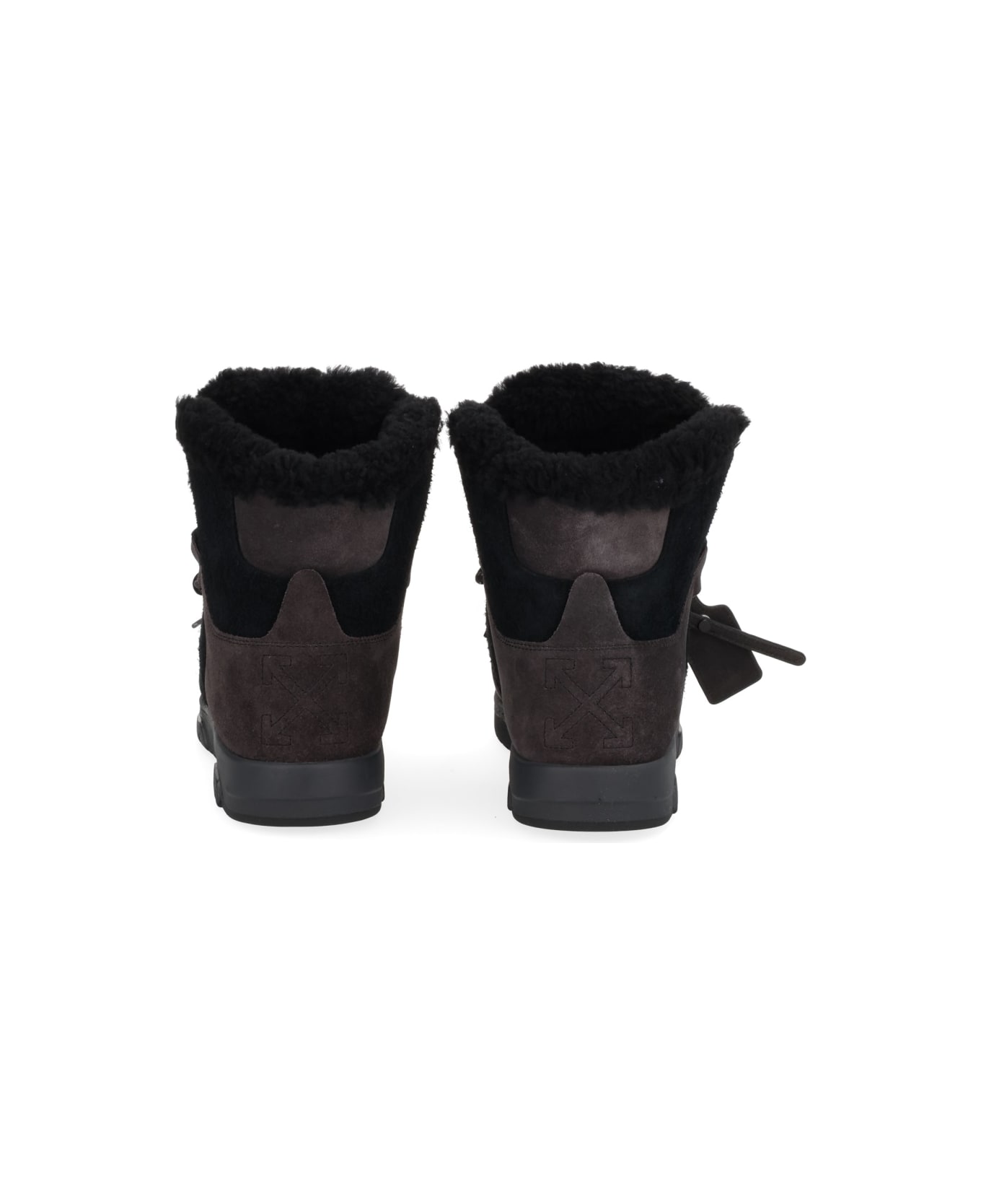 Off-White Winter Boot "anthracite" - BLACK