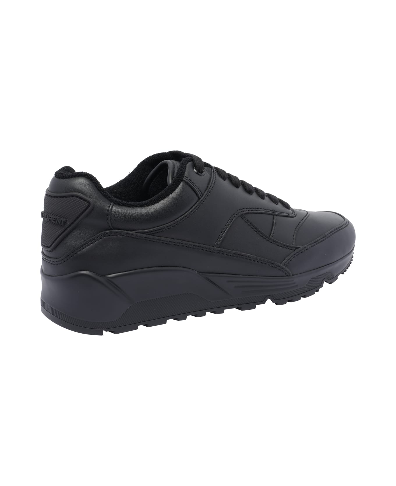 Saint Laurent Bump Sneakers - Black