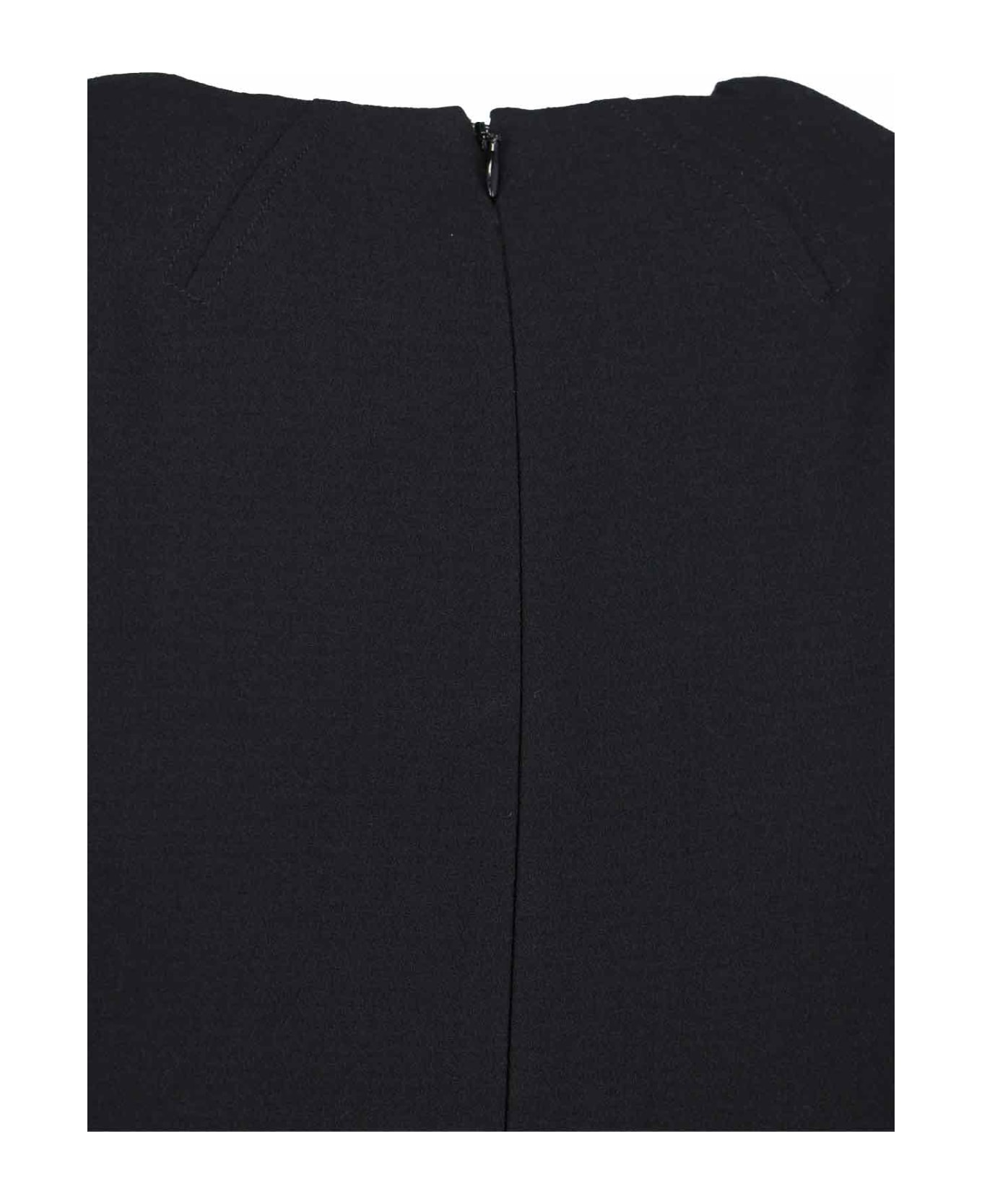 Victoria Beckham Midi T-shirt Dress - Black  