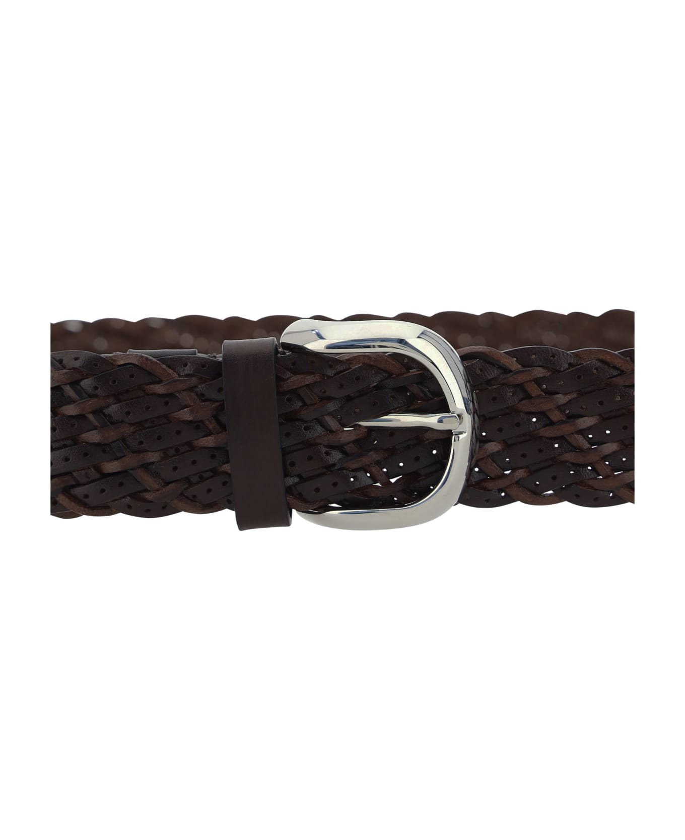 Brunello Cucinelli Leather Belt - Testa Di Moro