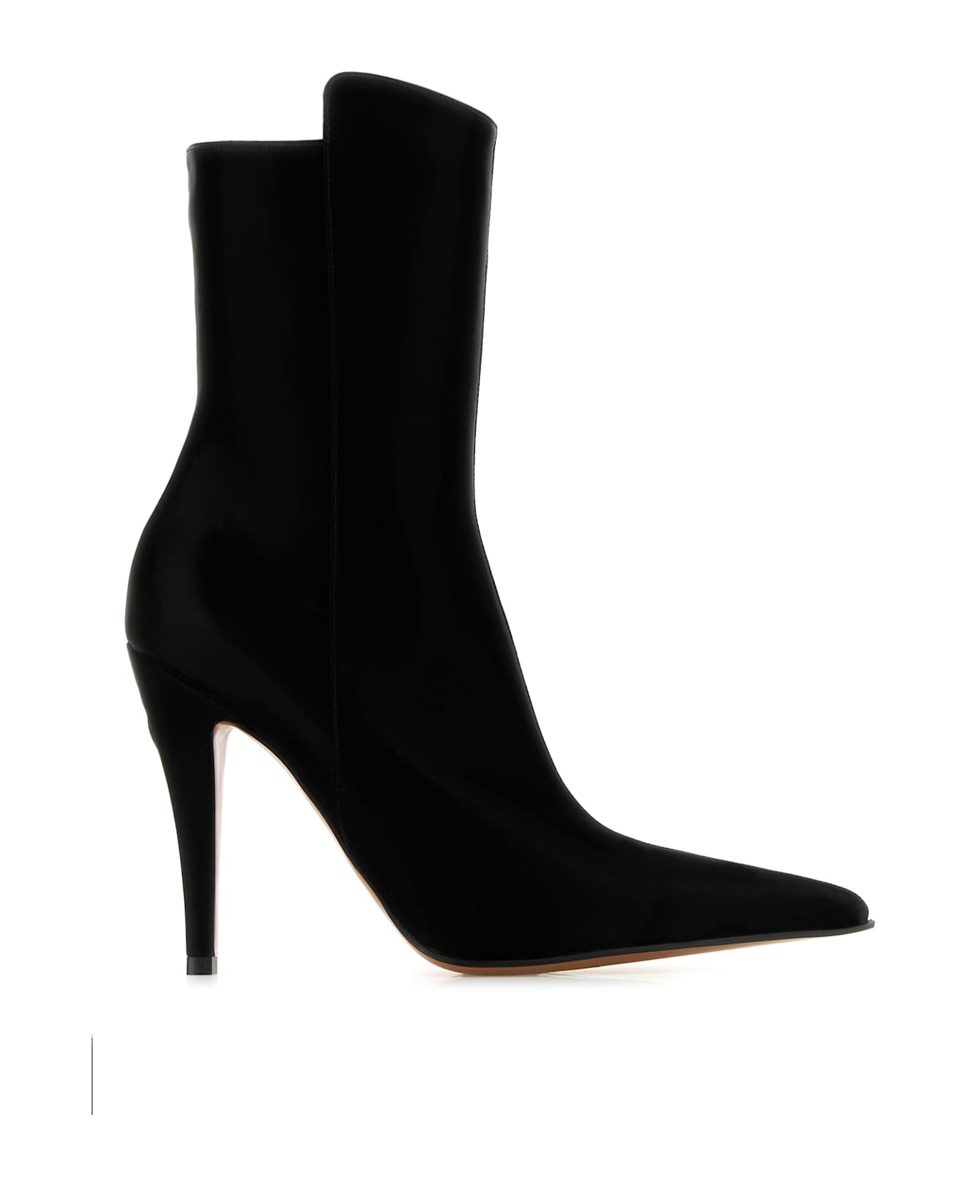 Alexander McQueen H.boot S.leather - Black