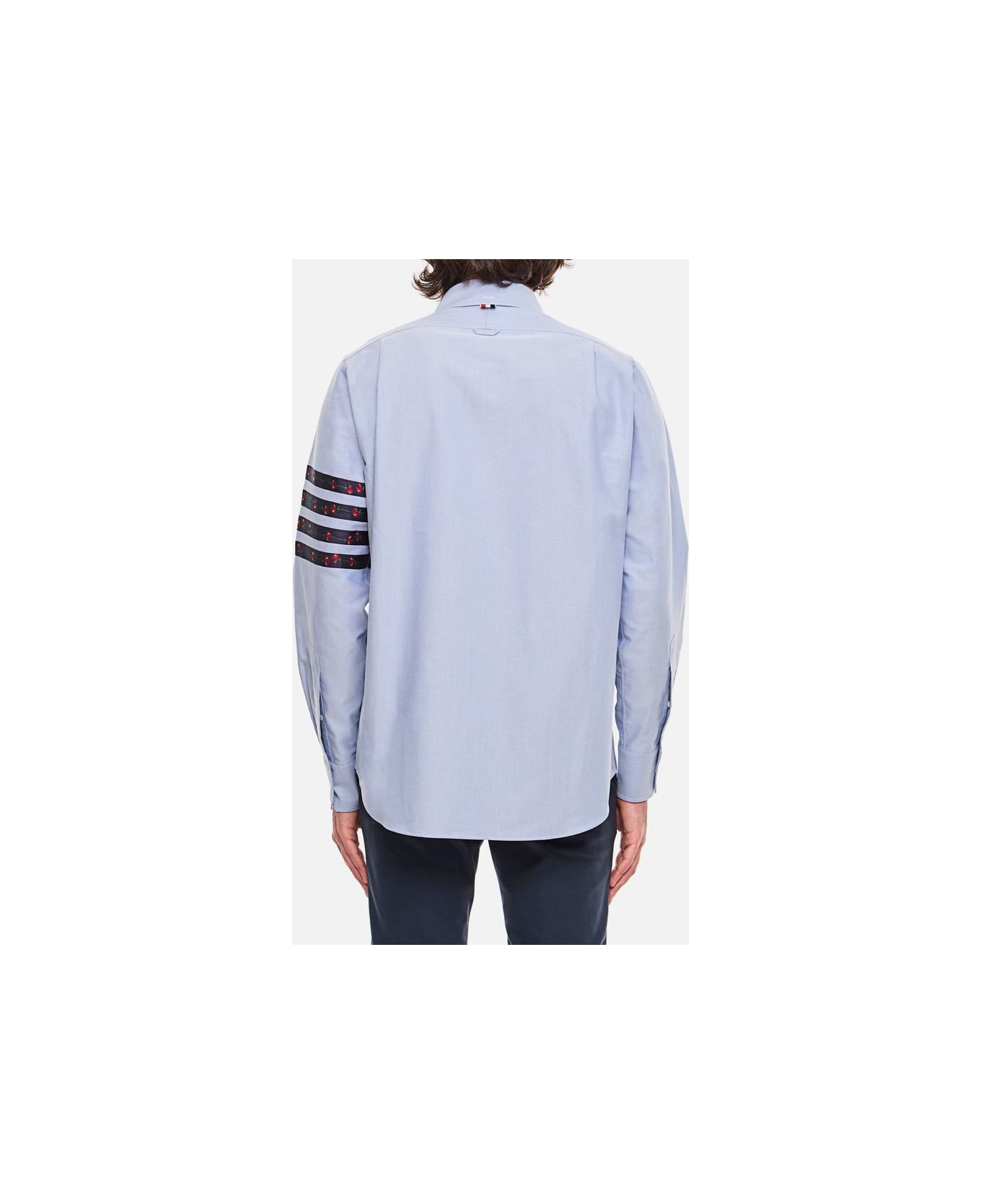 Thom Browne Cotton Shirt - Sky blue