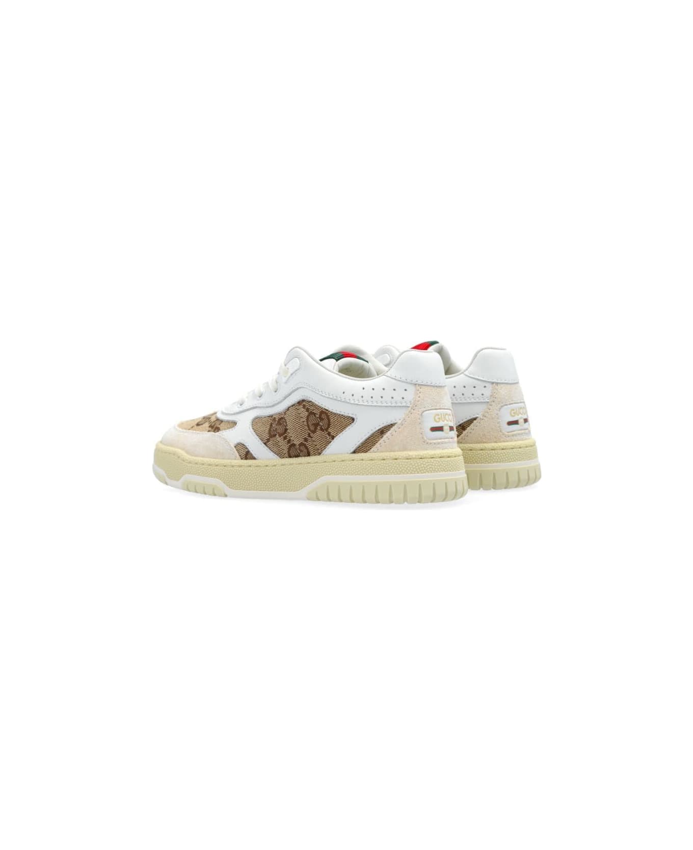 Gucci Sneaker Leather - Ivoi B Ebo Gr Wh Vr