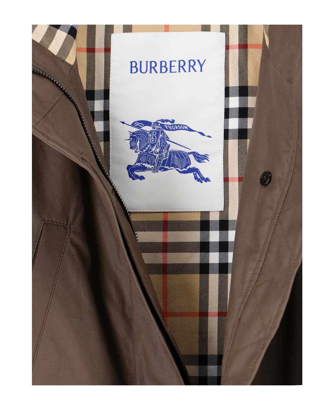 Burberry Classic Parka - Green