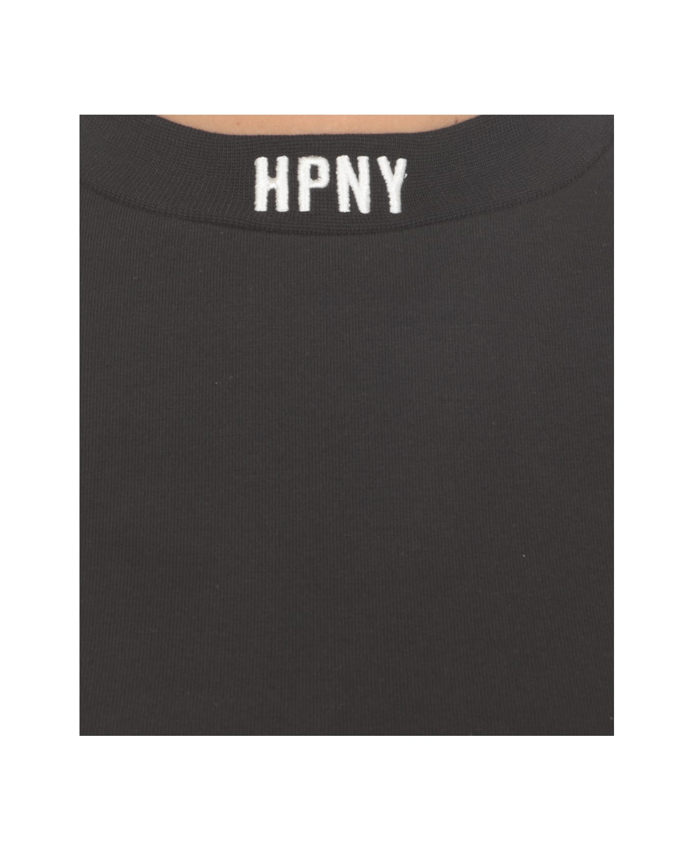 HERON PRESTON Dress With Logo Hpny - Black