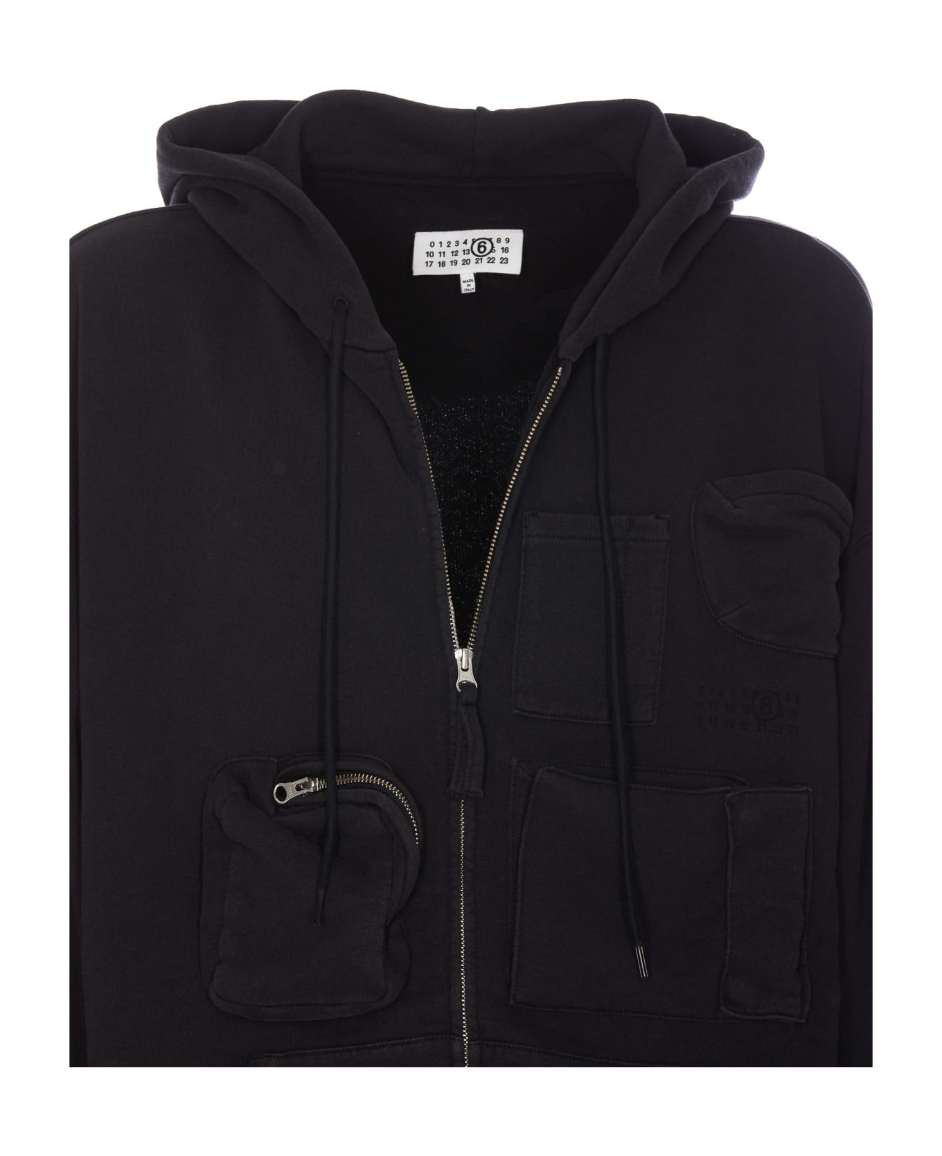 MM6 Maison Margiela Zip Hoodie | italist