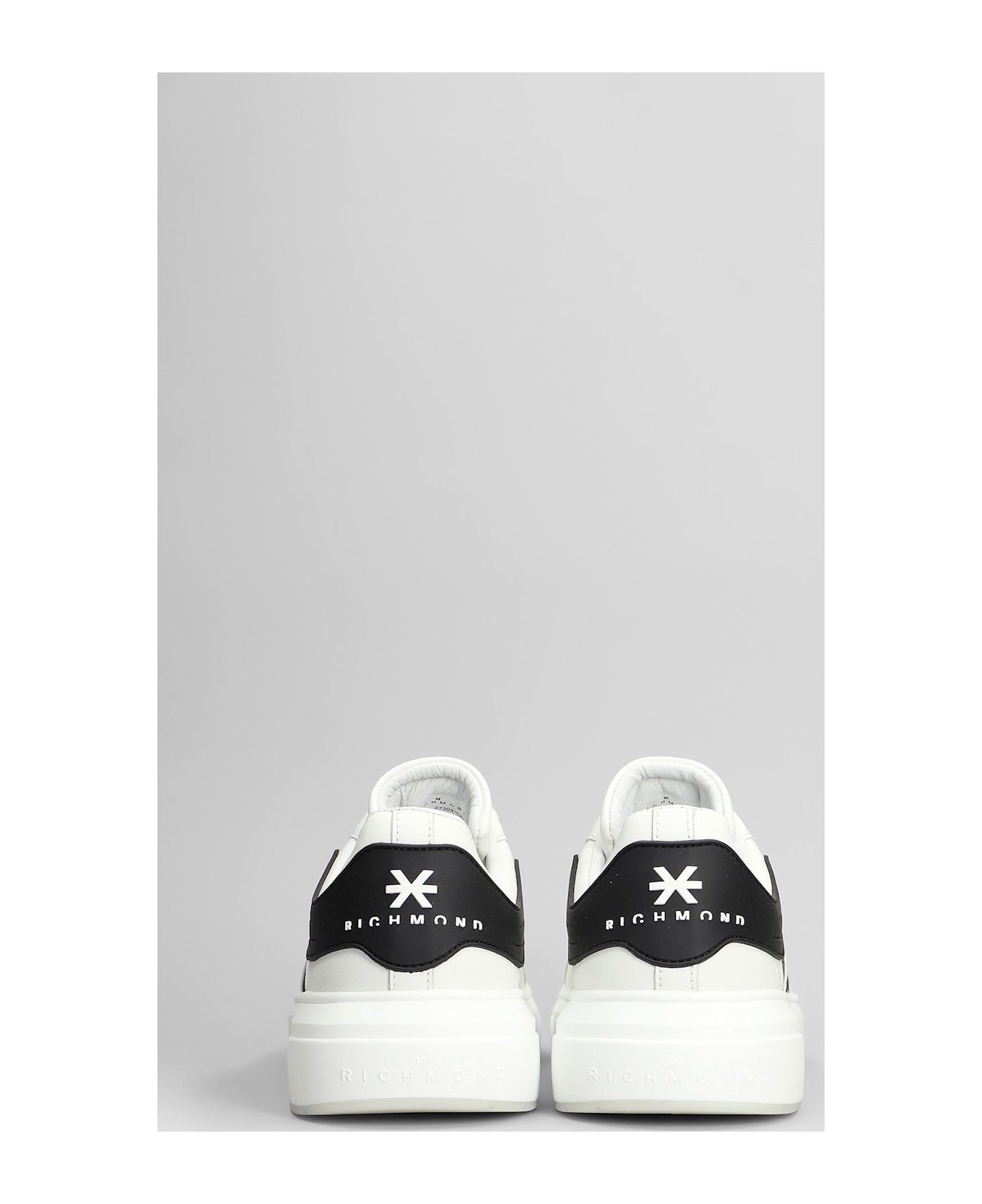 John Richmond Sneakers In White Leather - white