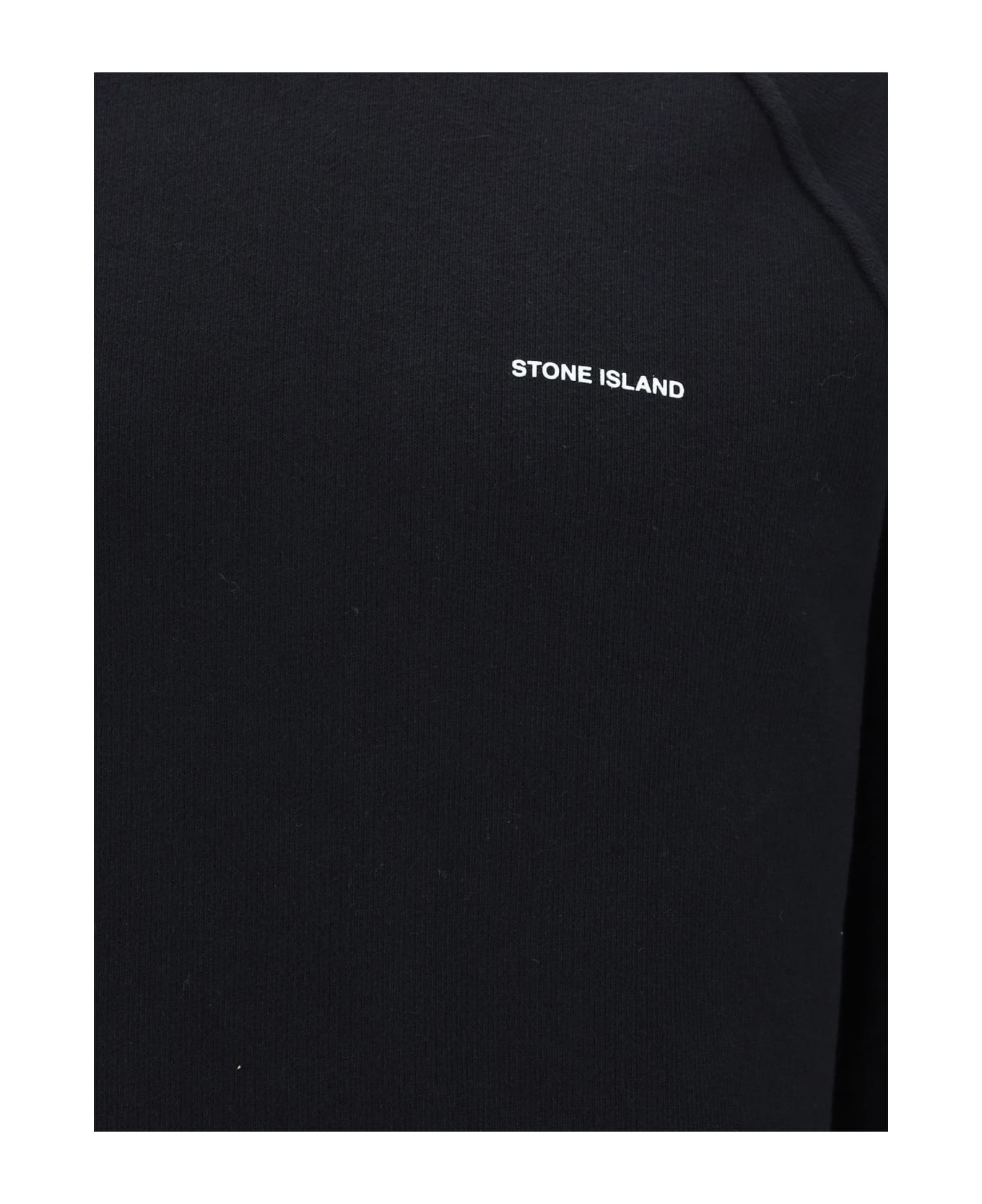 Stone Island Sweatshirt - BLACK