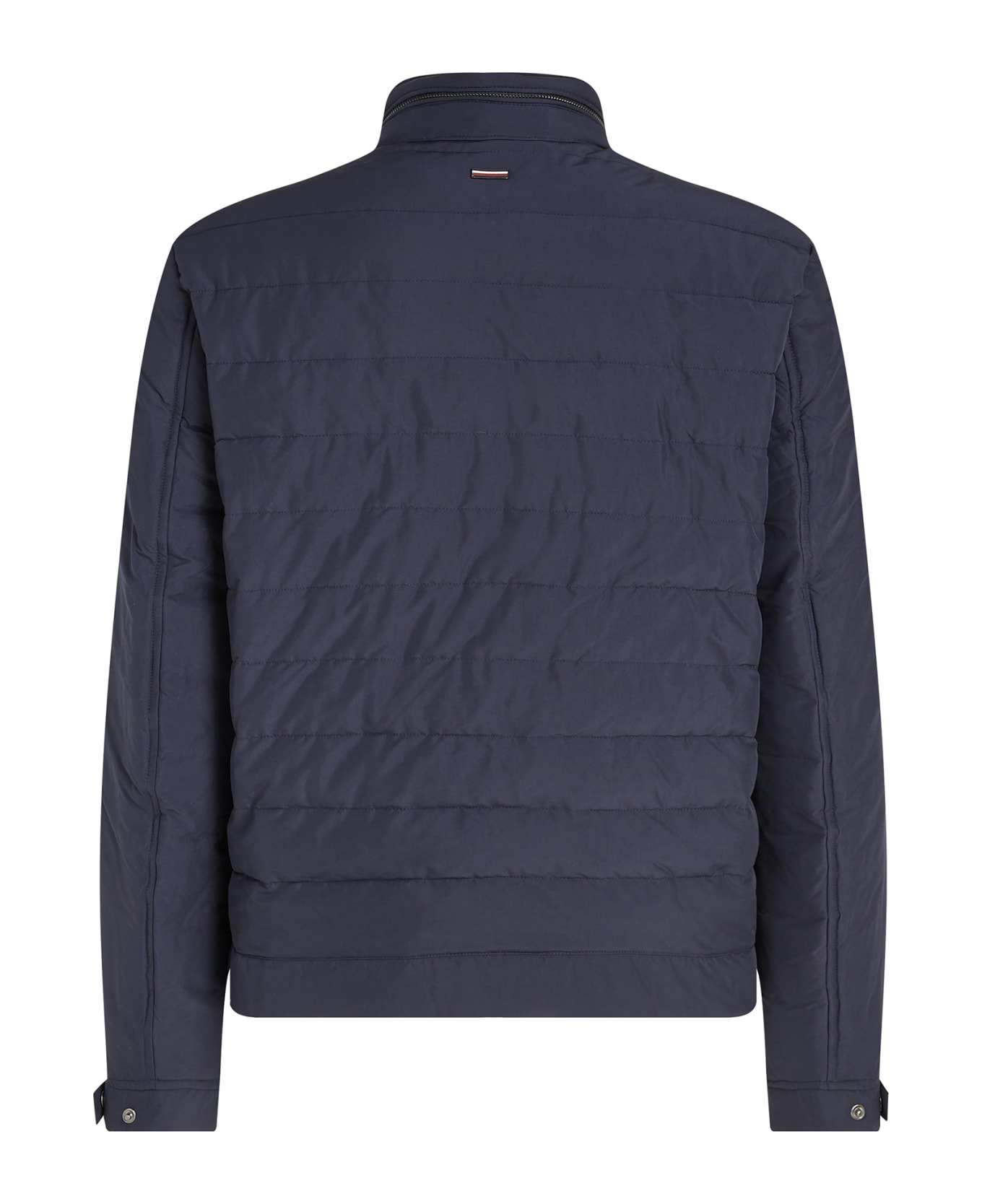 Tommy Hilfiger Racer-style Jacket With Full Zip - DESERT SKY