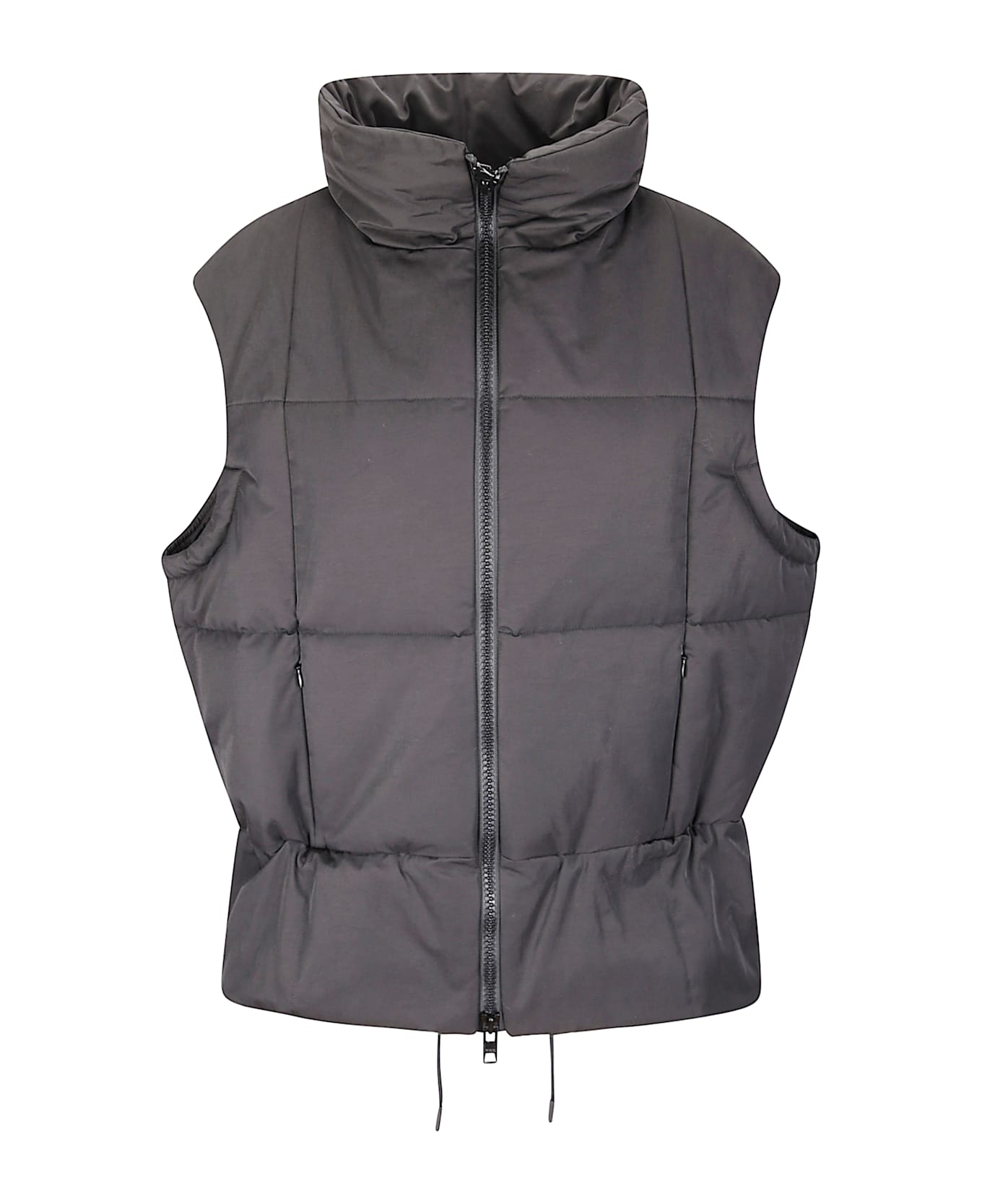 Yohji Yamamoto Padded Vest - BLACK