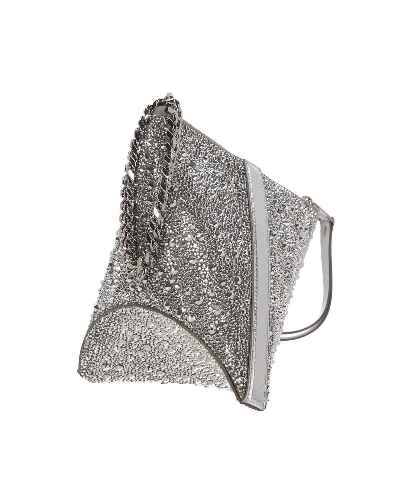 Alexander McQueen The Curve Embellished Pouch
