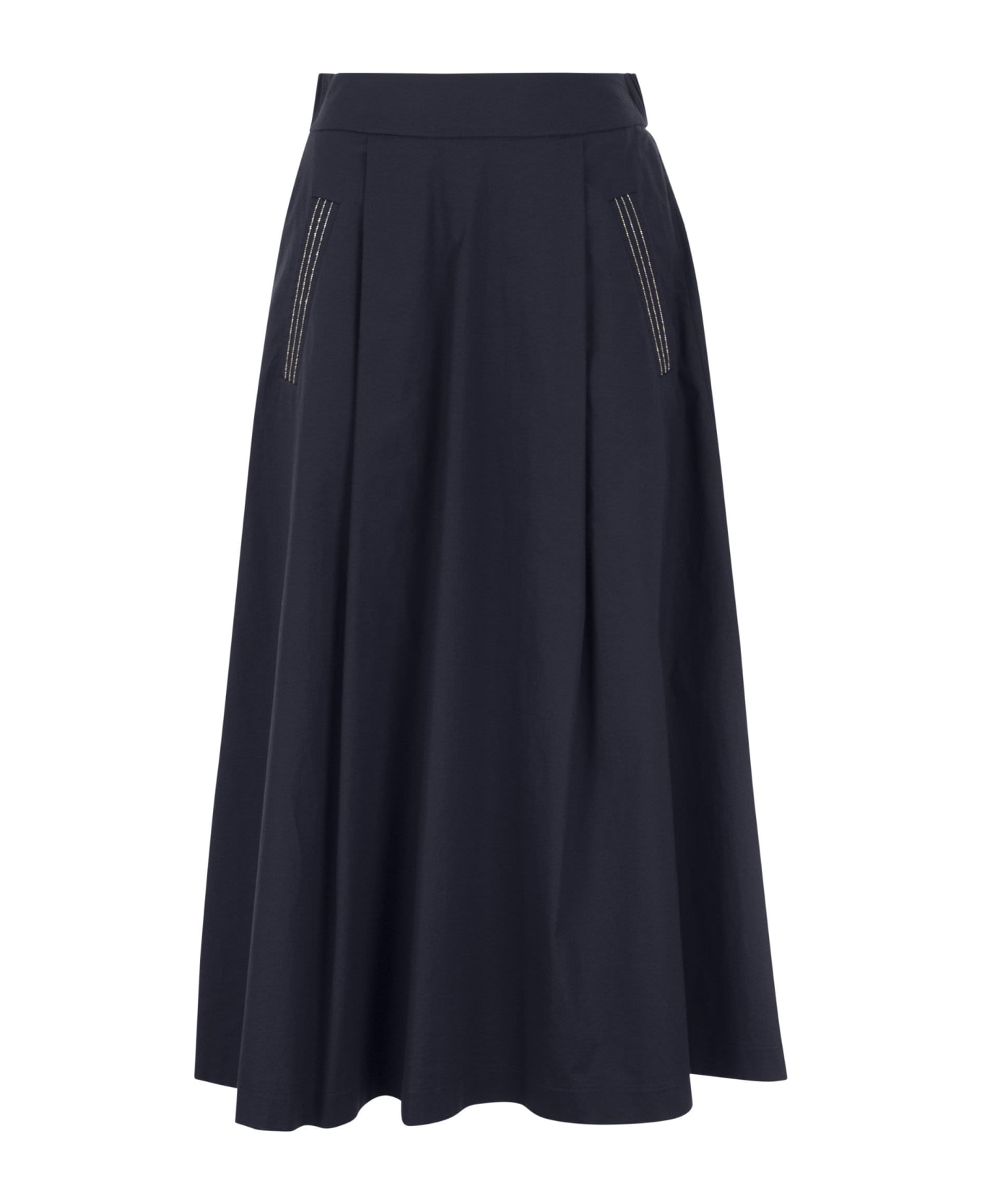 Peserico Long Cotton Skirt | italist