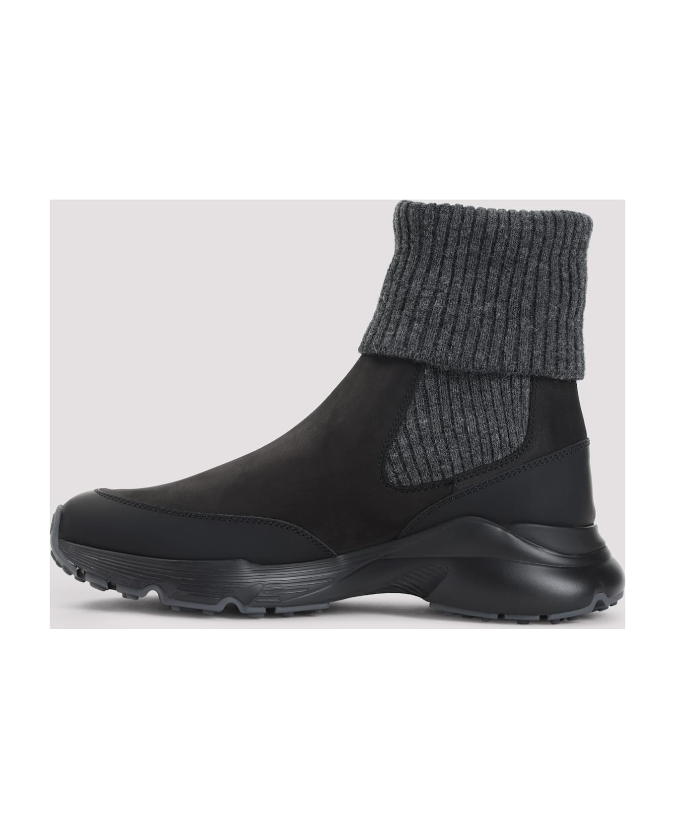 Tod
s Suede Leather Sneakers - Black スニーカー