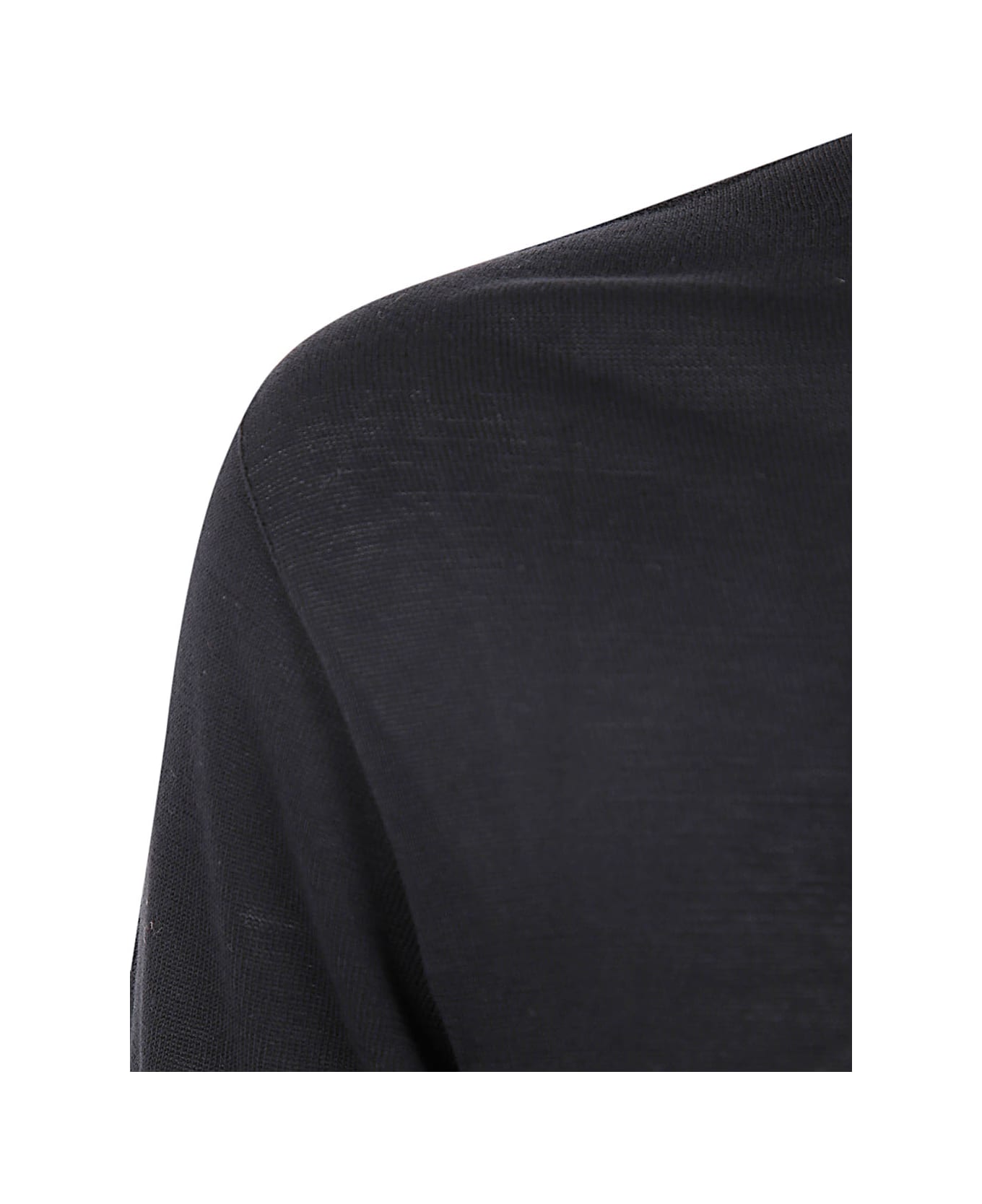MD75 Classic Round Neck Pullover - Basic Black シャツ