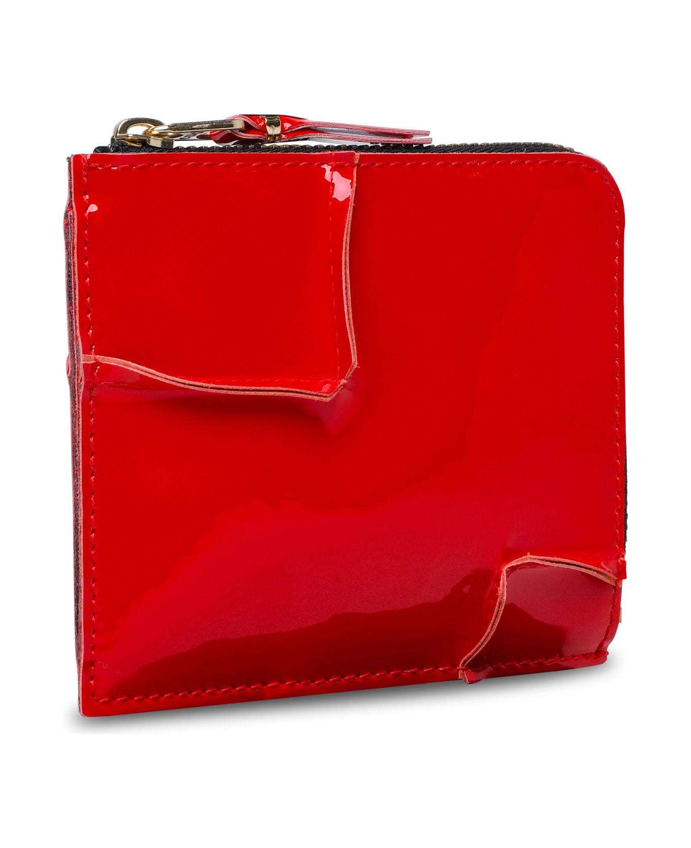 Comme des Garçons Wallet 'medley' Red Leather Wallet - Red 財布