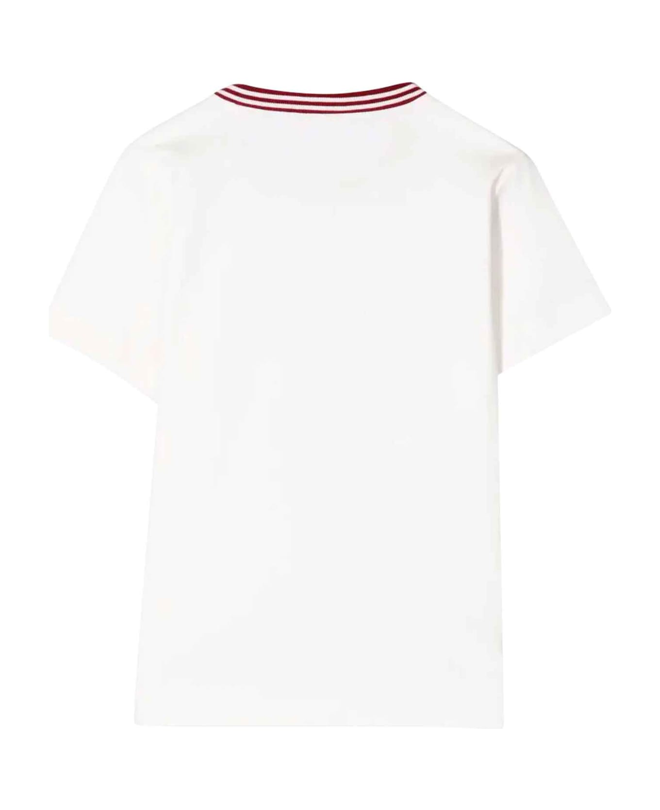 Brunello Cucinelli White T-shirt Teen Boy - Bianco