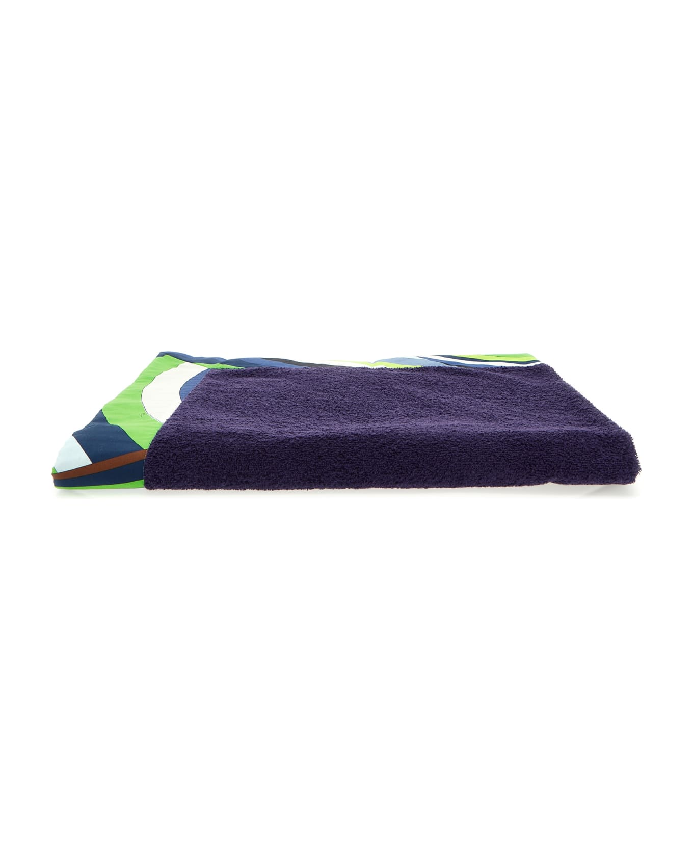 Pucci Patterned Pattern Beach Towel - Purple