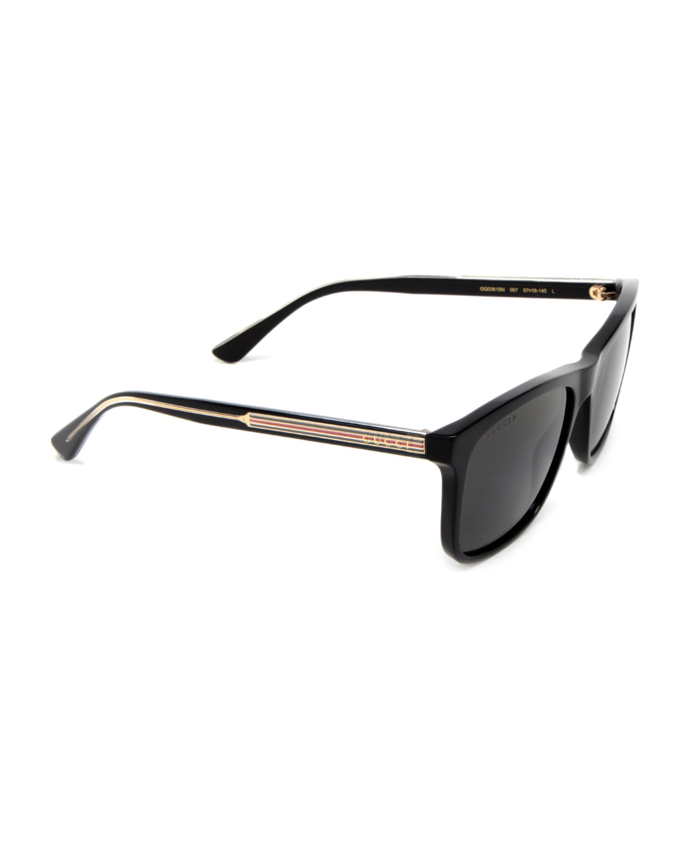 Gucci Eyewear Gg0381sn Black Sunglasses - Black
