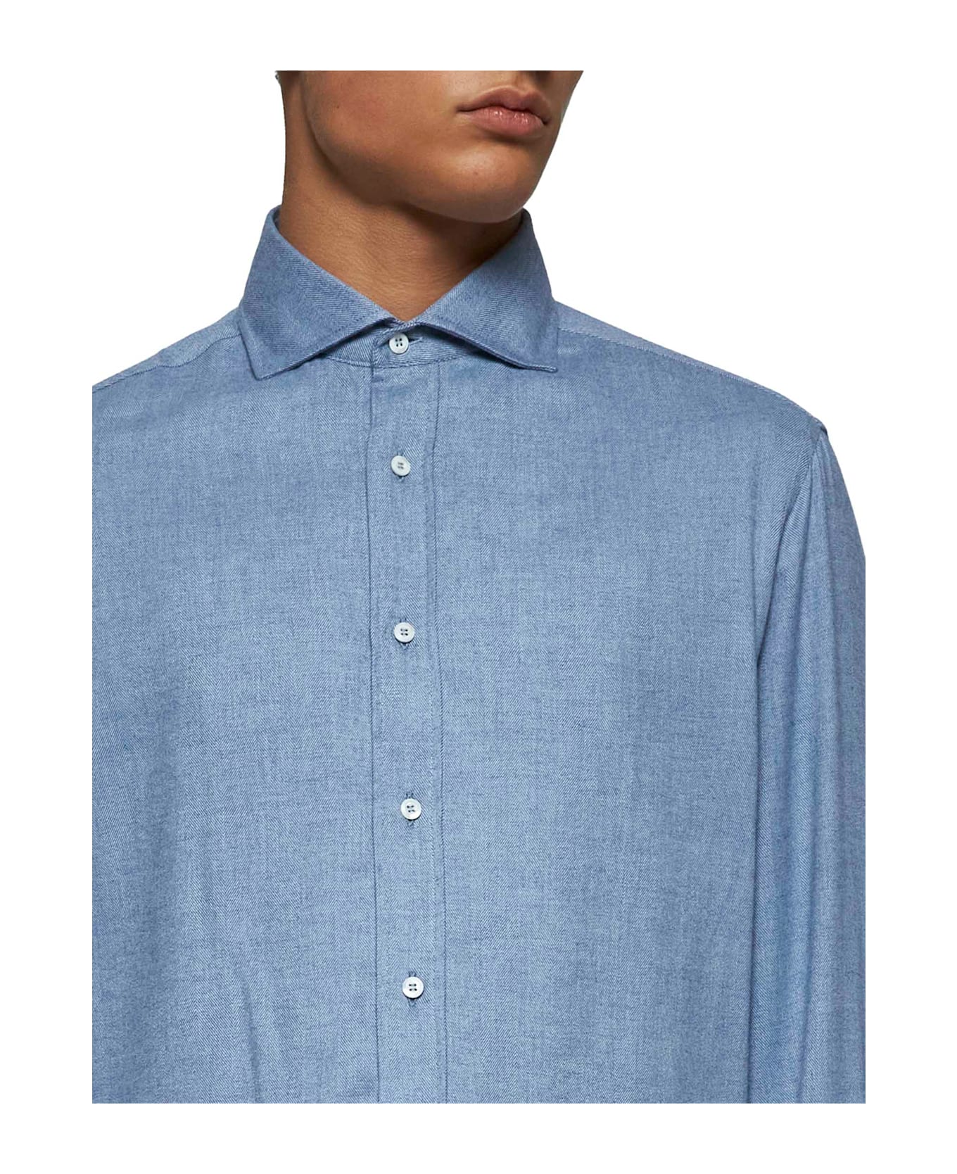 Brunello Cucinelli Shirt - Clear Blue