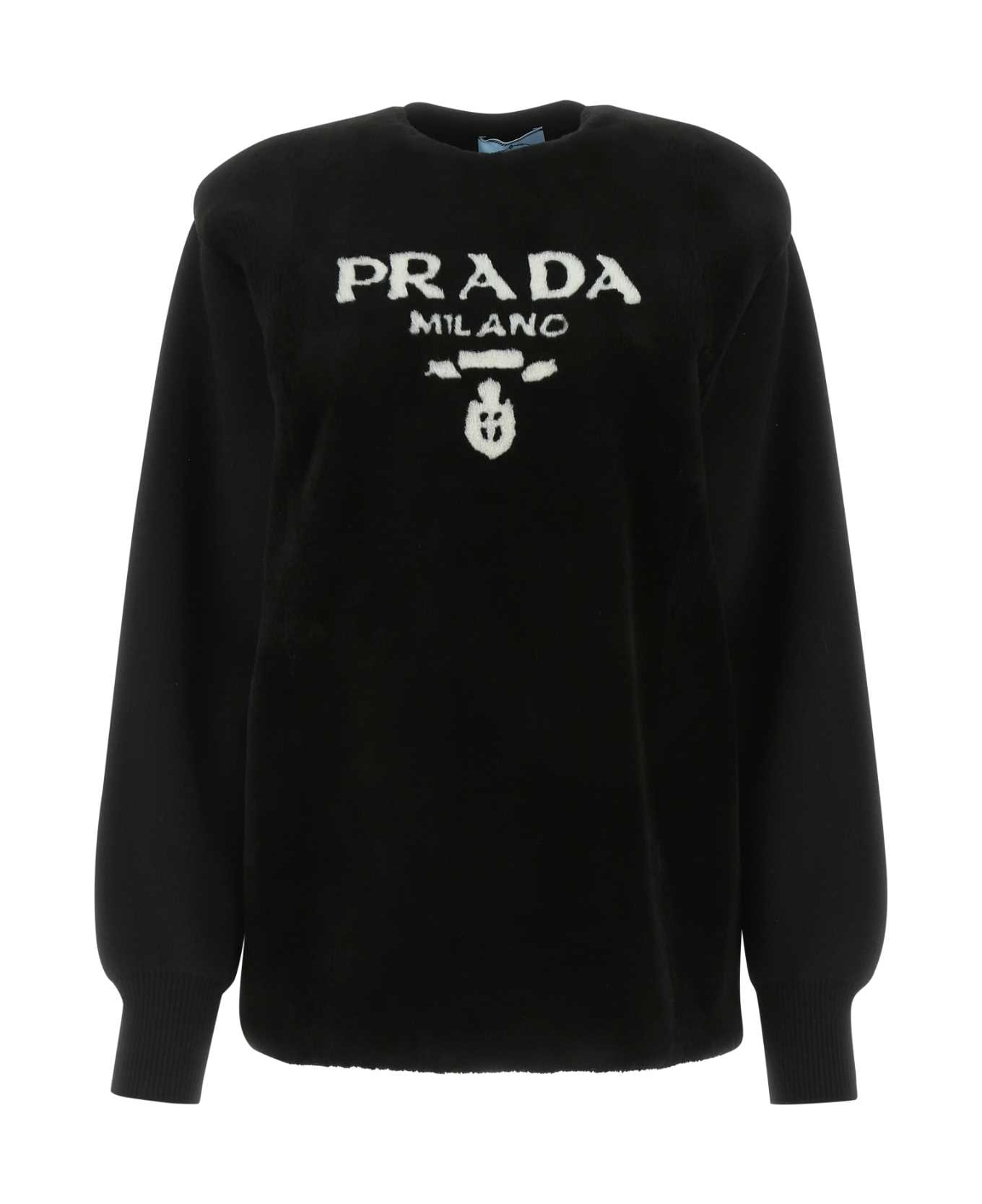 Prada Black Cashmere Sweater - NERO フリース