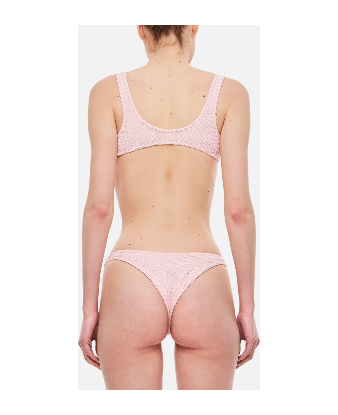 Reina Olga Ginni Scrunch Bikini Set - Baby Pink 水着