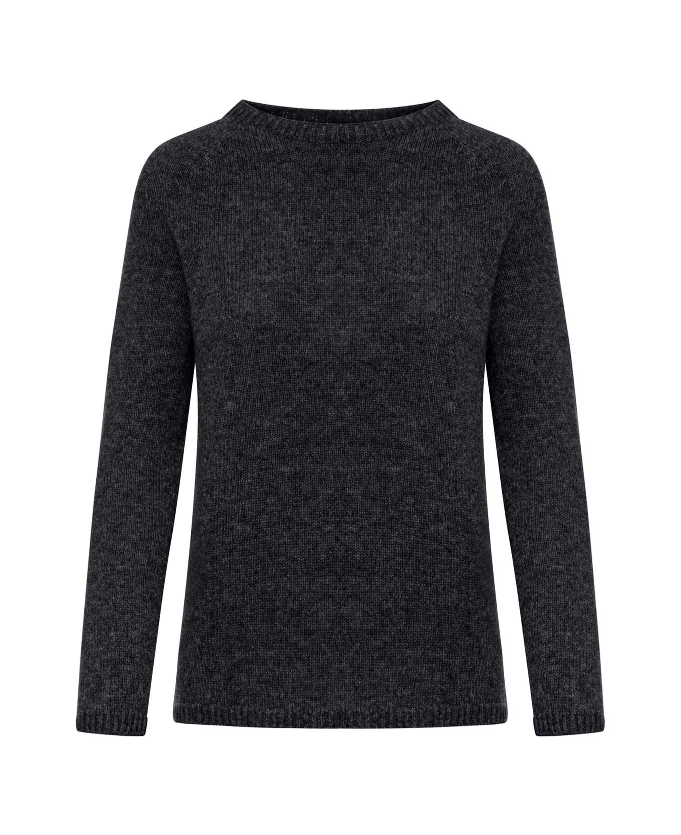 'S Max Mara Crewneck Long-sleeved Jumper - Black