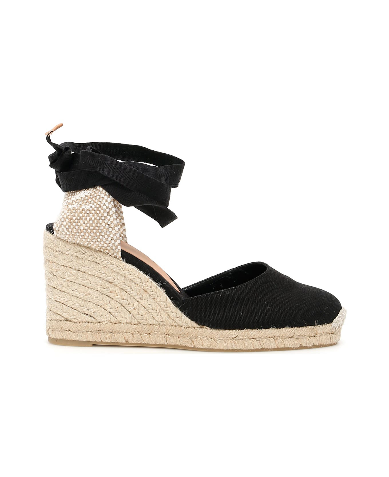 Castañer Carina Wedge Espadrilles - Black