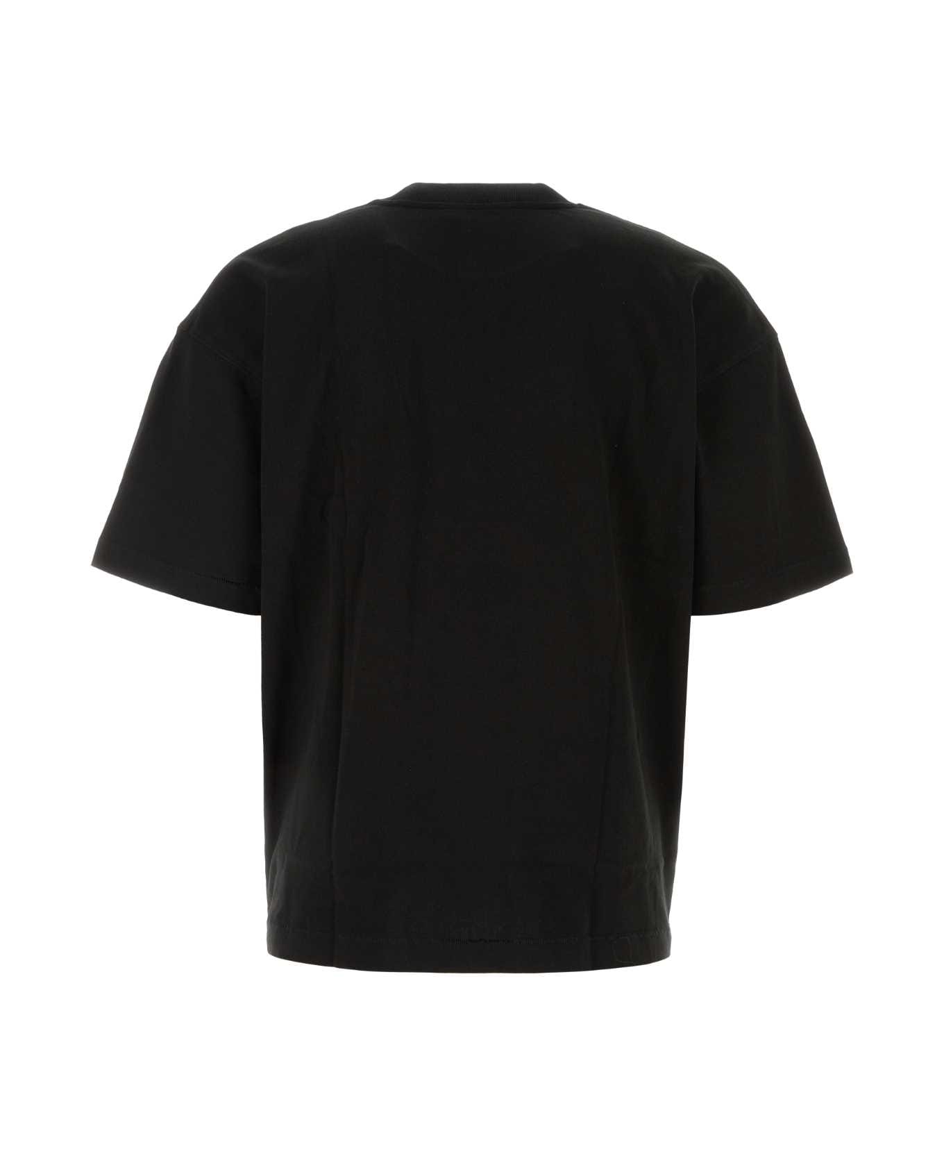 1989 Studio Black Cotton Oversize T-shirt - BLACK