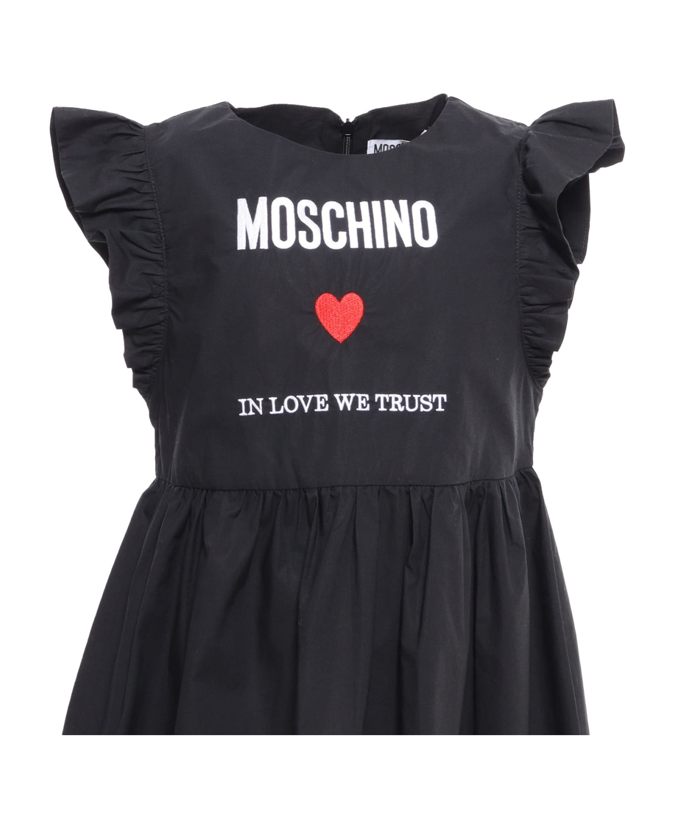 Moschino Black Long Dress - BLACK