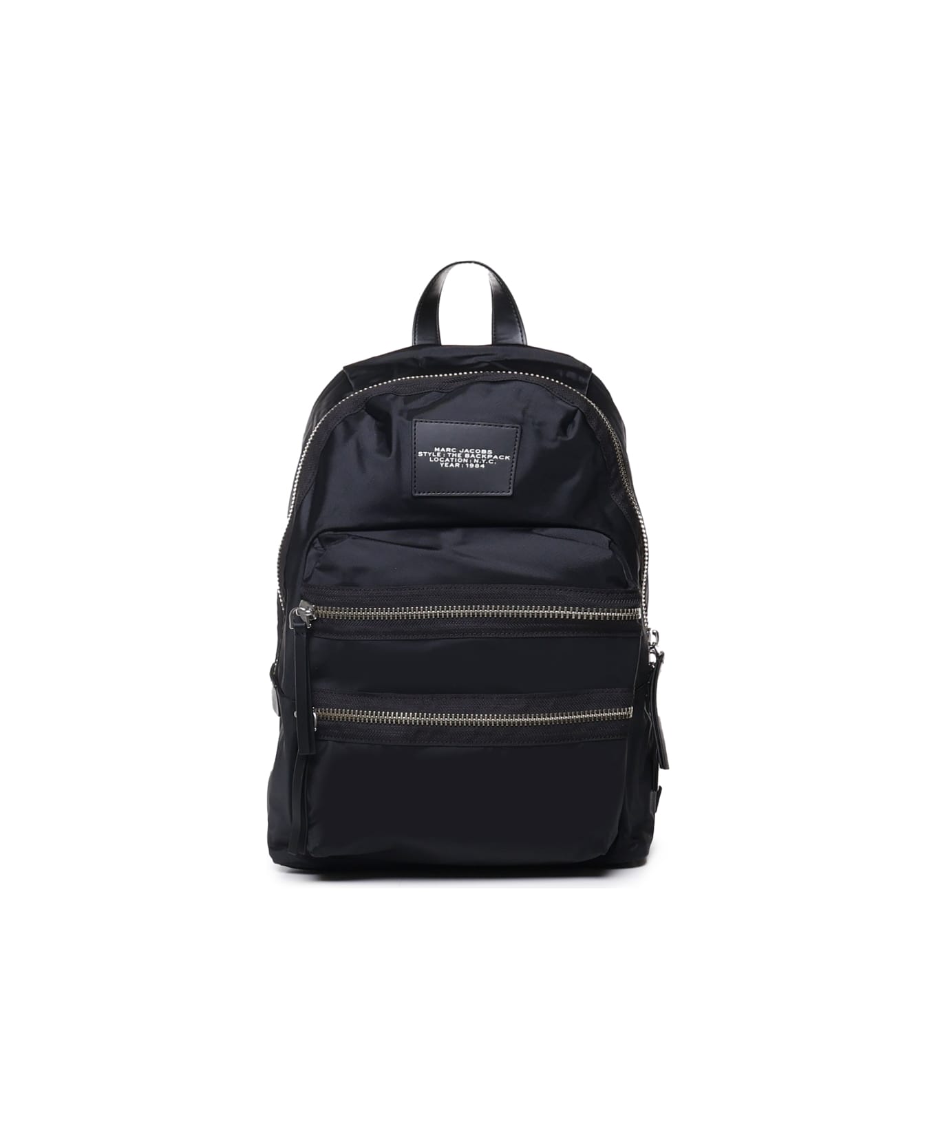 Marc Jacobs The Large Backpack' Backpack With Zip - Black