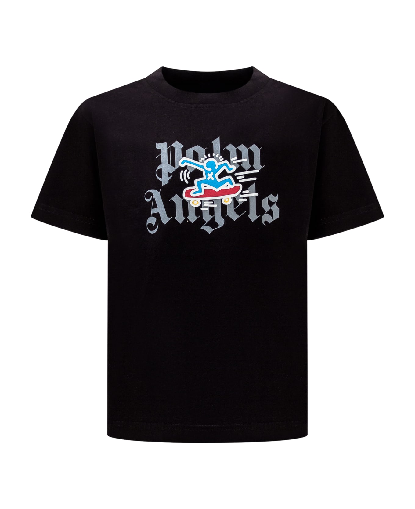 Palm Angels X Keith Haring T-shirt - BLACK