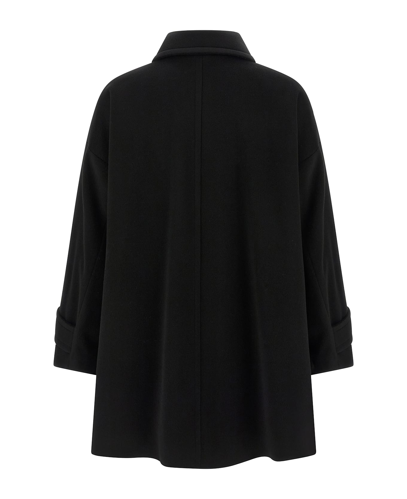 Alberto Biani Double-breasted Caban - Black  