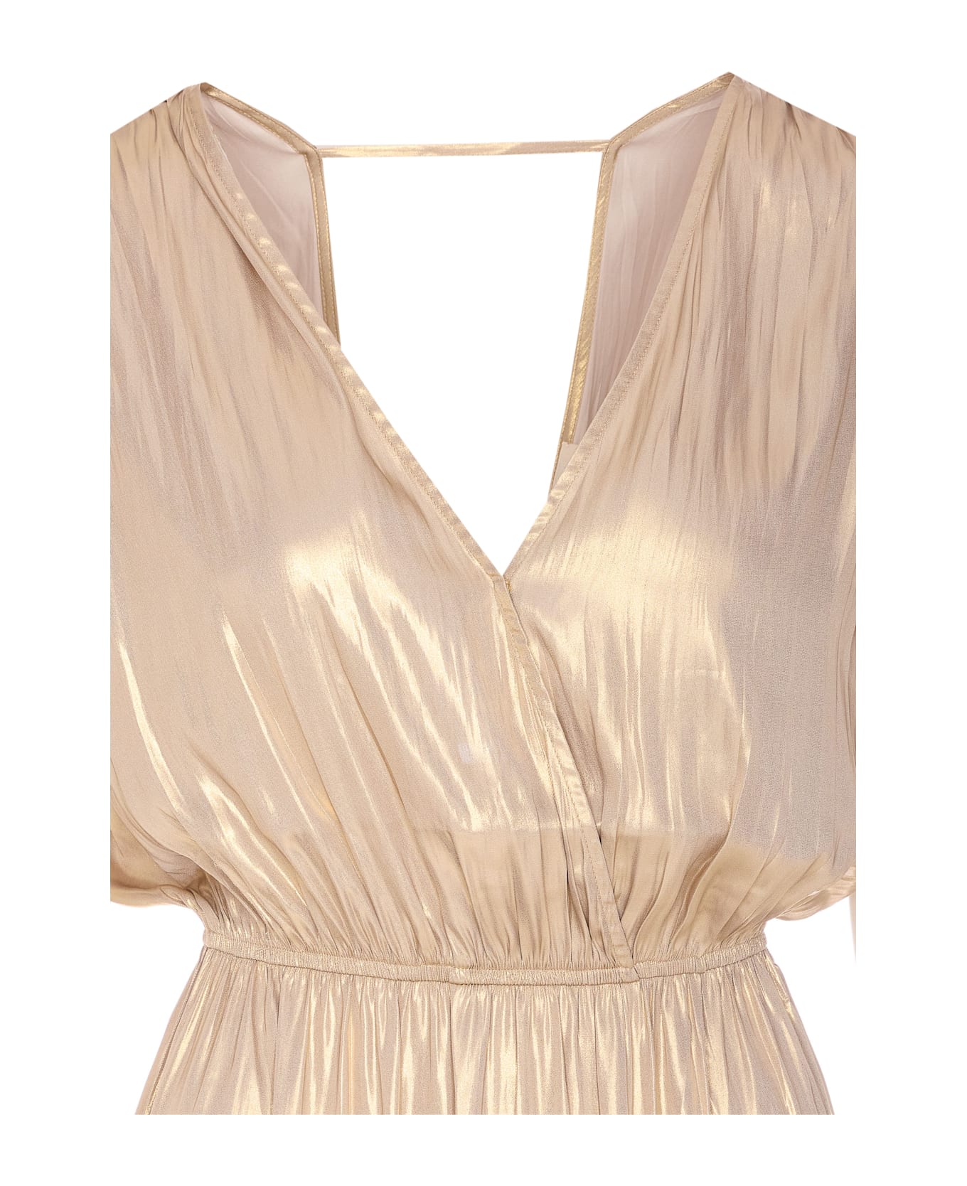 Zadig 
Voltaire Ritmic Satin Dress - Gold