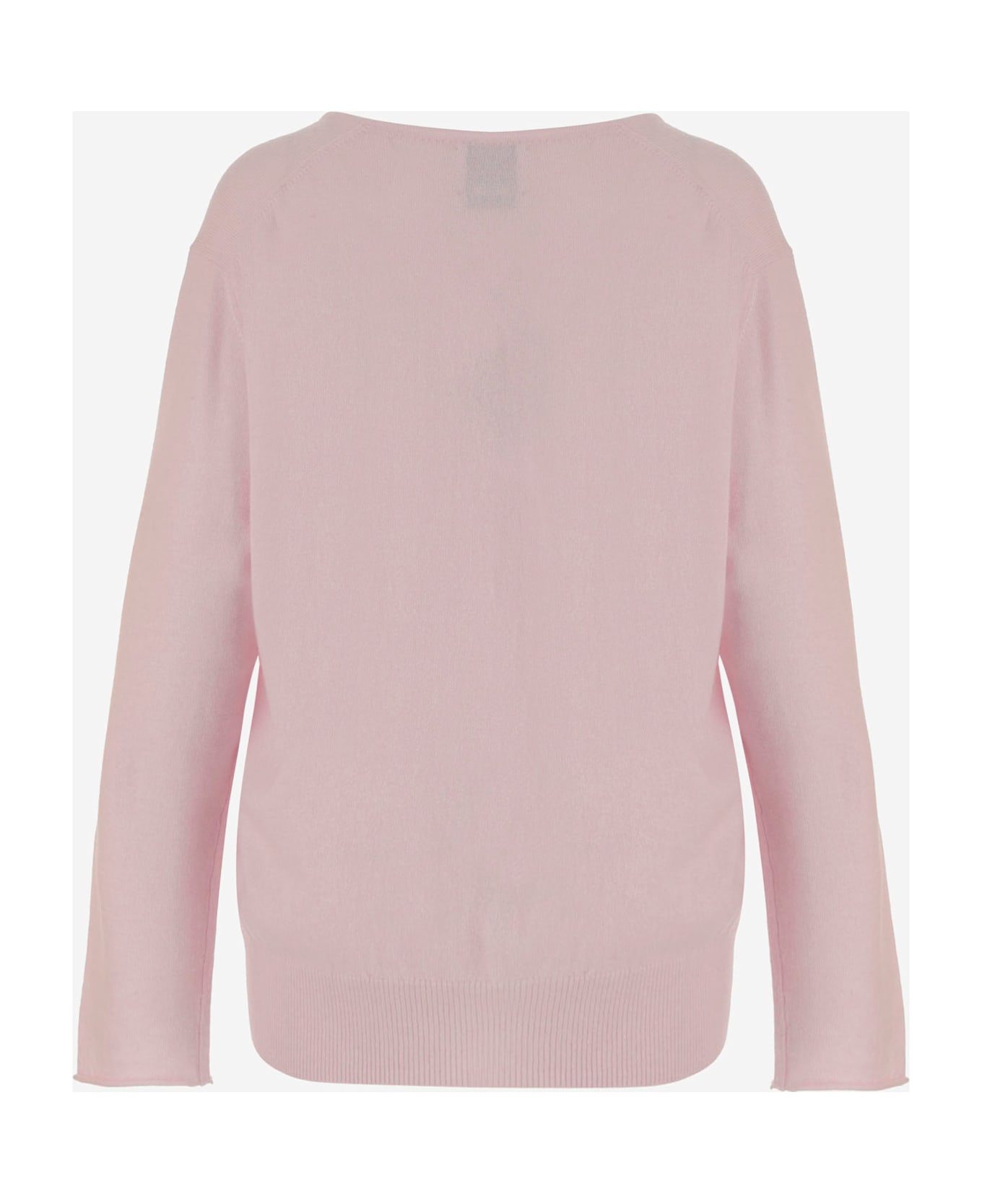 Allude Wool And Cashmere Sweater - Pink