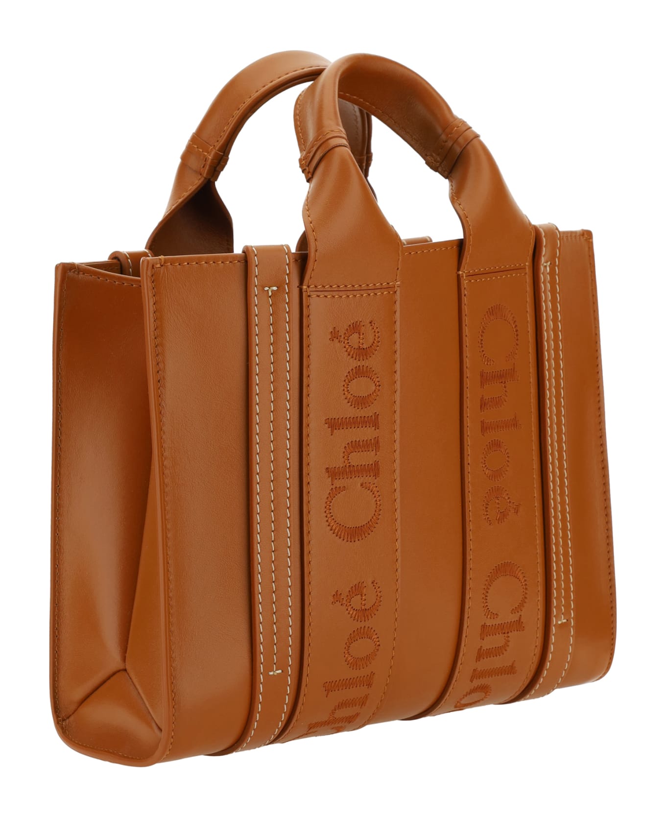 Chloé Woody Handbag - Brown