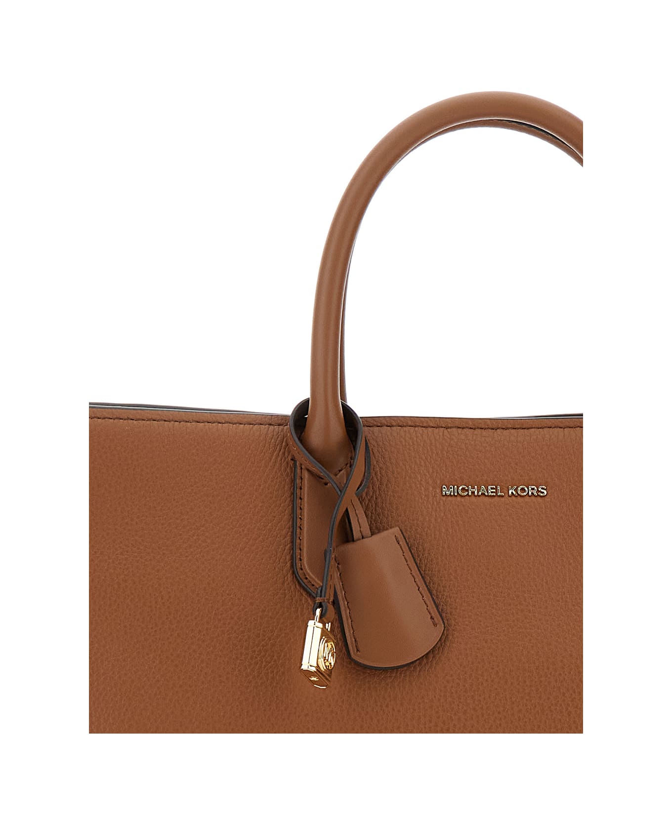 MICHAEL Michael Kors Scarlett Medium Satchel Bag - Brown トートバッグ