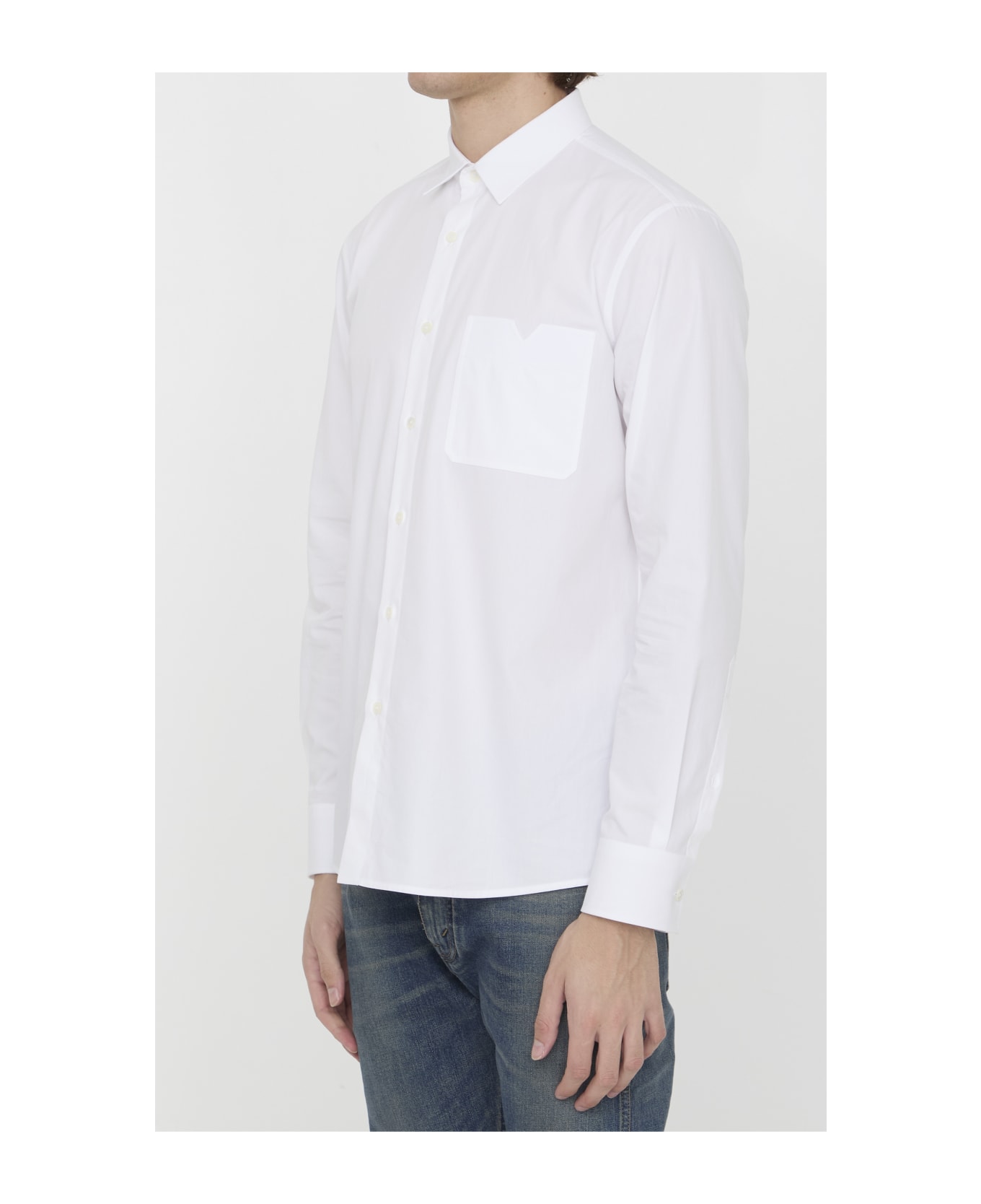 Valentino Garavani Cotton Shirt - WHITE シャツ