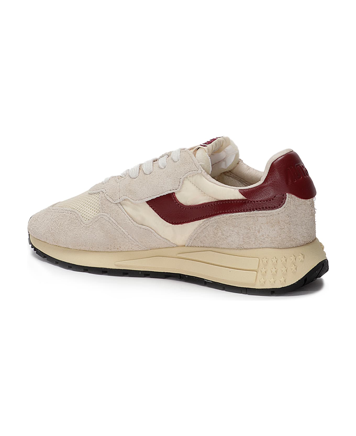 Autry Reelwind Low Man - ECRU/RUBWINE スニーカー