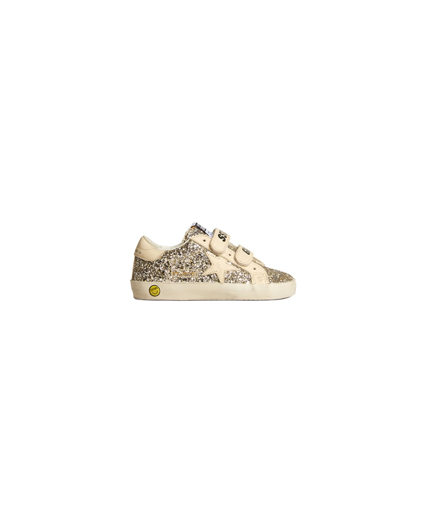 Golden Goose Old School Laminated Suede Upper Leather Star And Heel - MULTICOLOUR