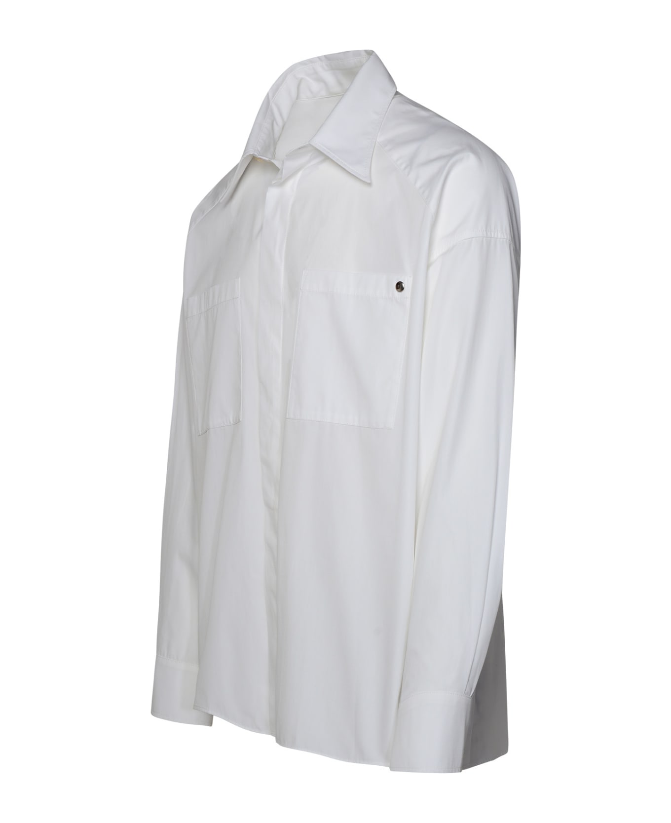 A.P.C. White Cotton Shirt - White