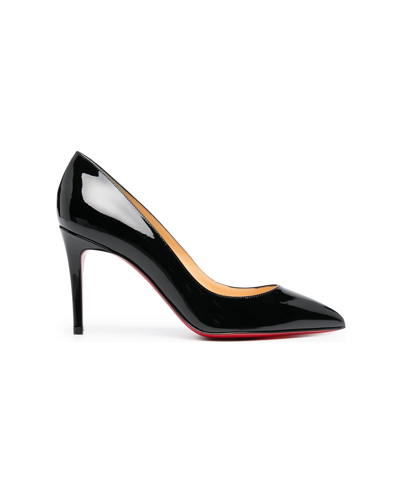 Christian Louboutin Pigalle Leather Pumps - Black