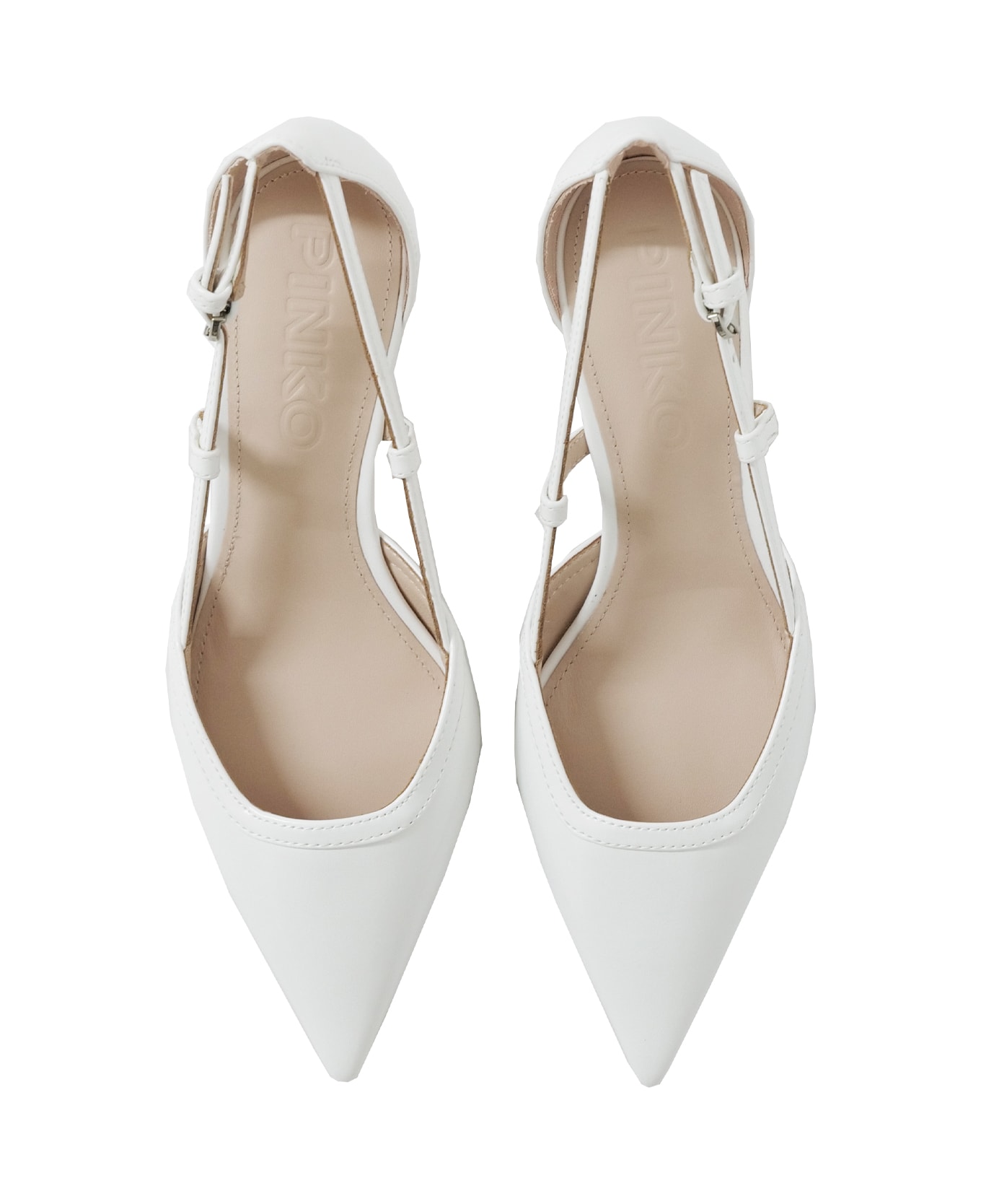 Pinko Heeled Shoes - White