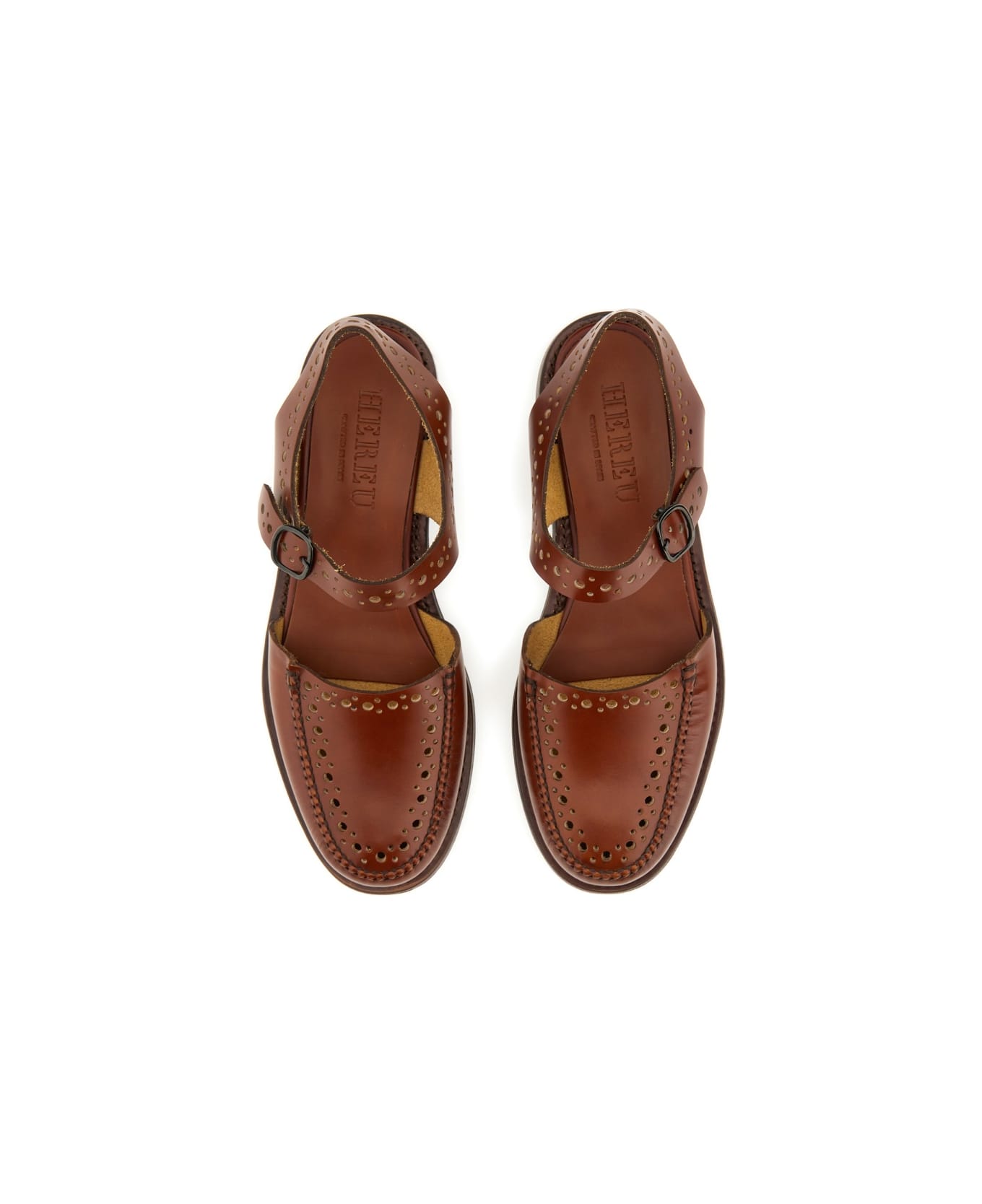 Hereu Moccasin "picada" - BROWN