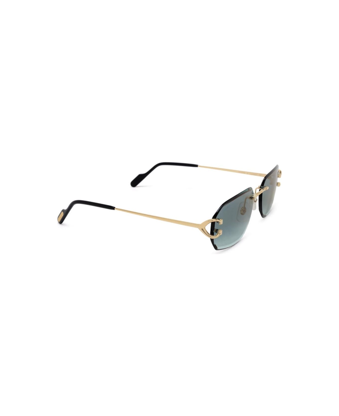 Cartier Eyewear Sunglasses - Oro/Verde